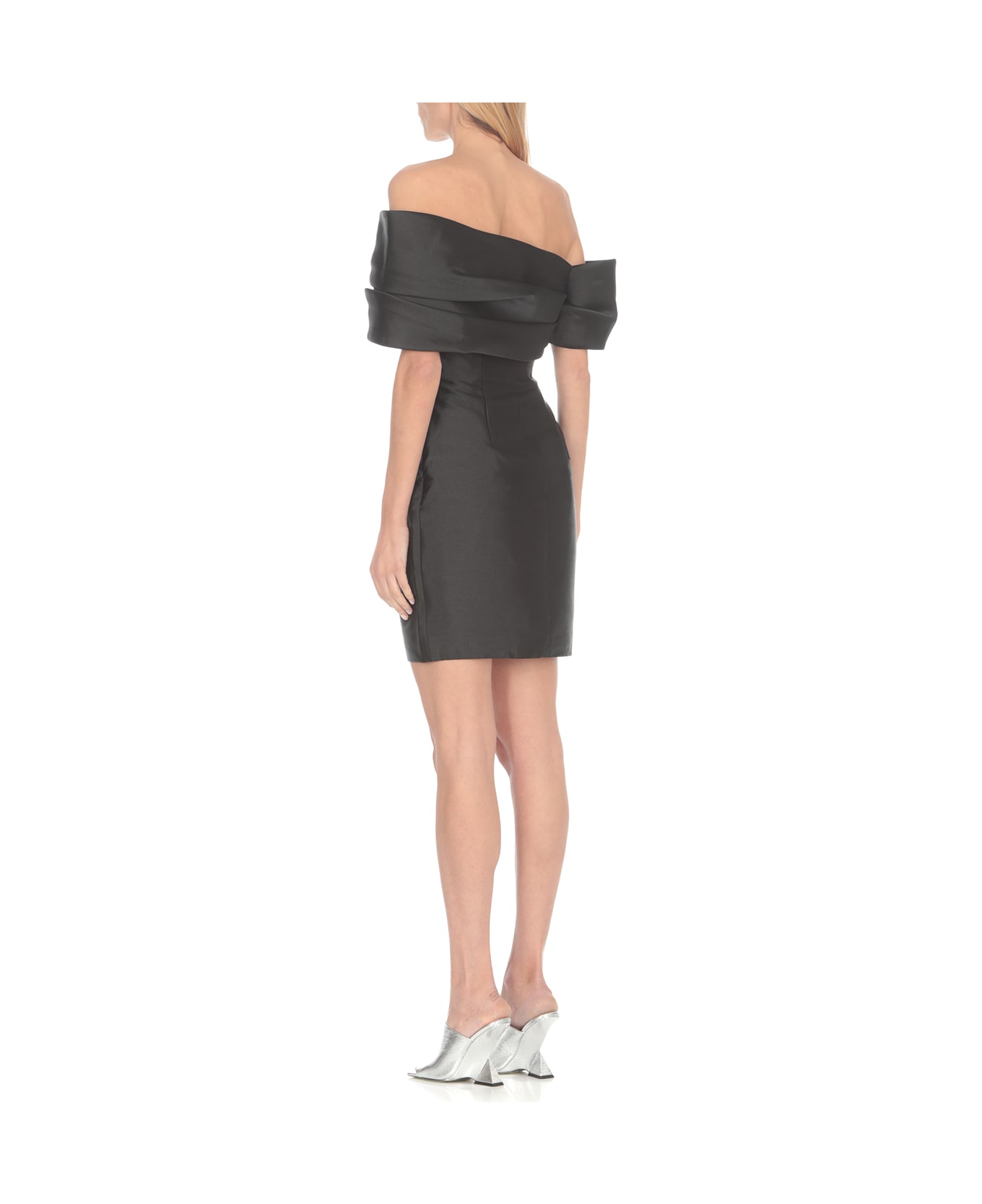 Solace London Edda Mini Dress - Black ワンピース＆ドレス