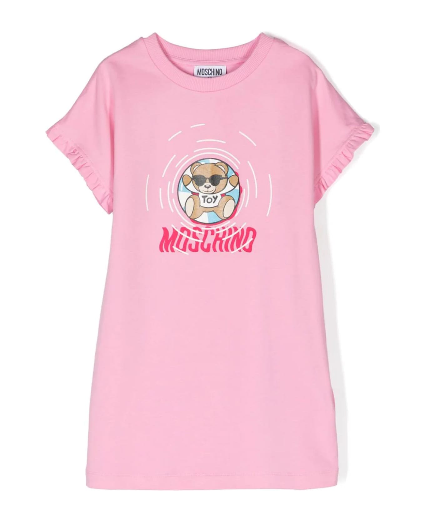 Moschino Pink Cotton Dress - Pink ワンピース＆ドレス