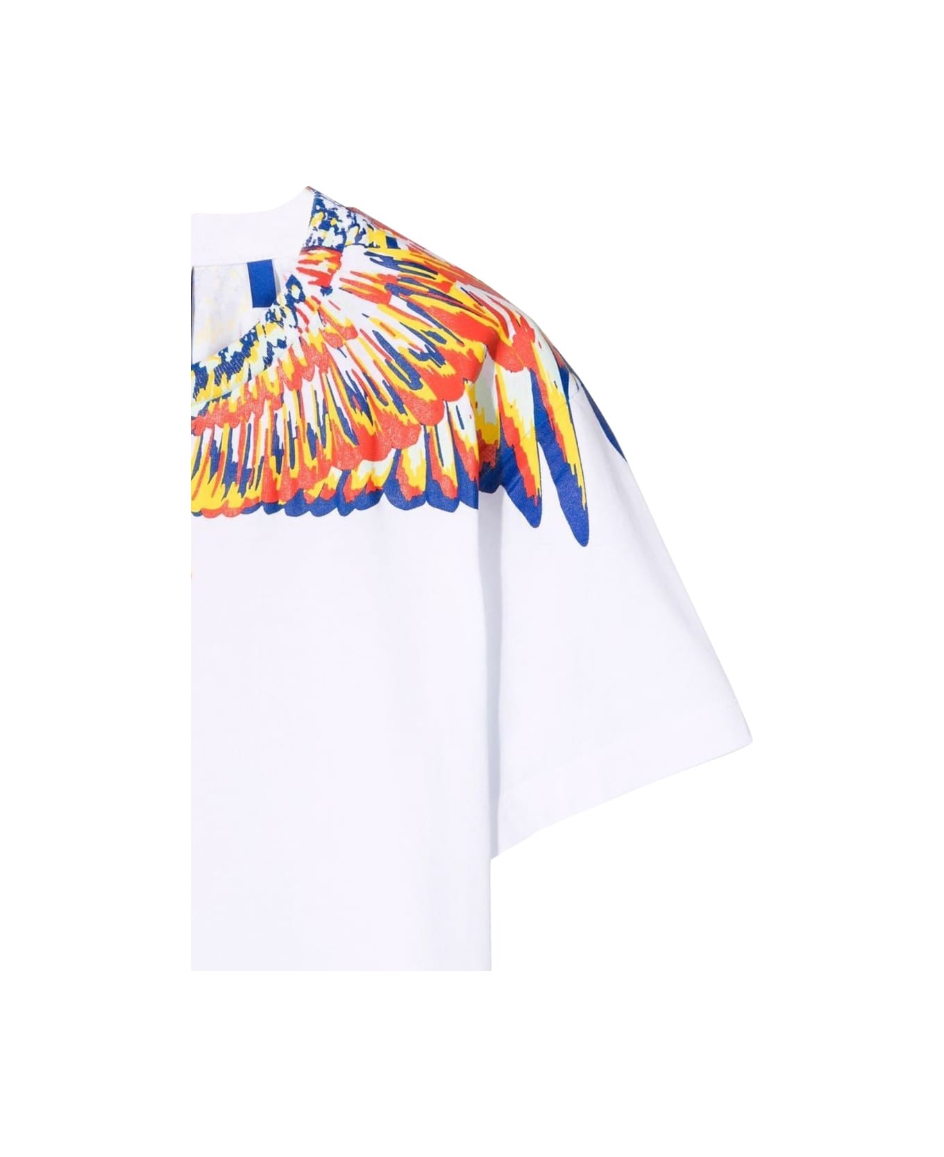 Marcelo Burlon Tempera Wings T-shirt S/s - WHITE