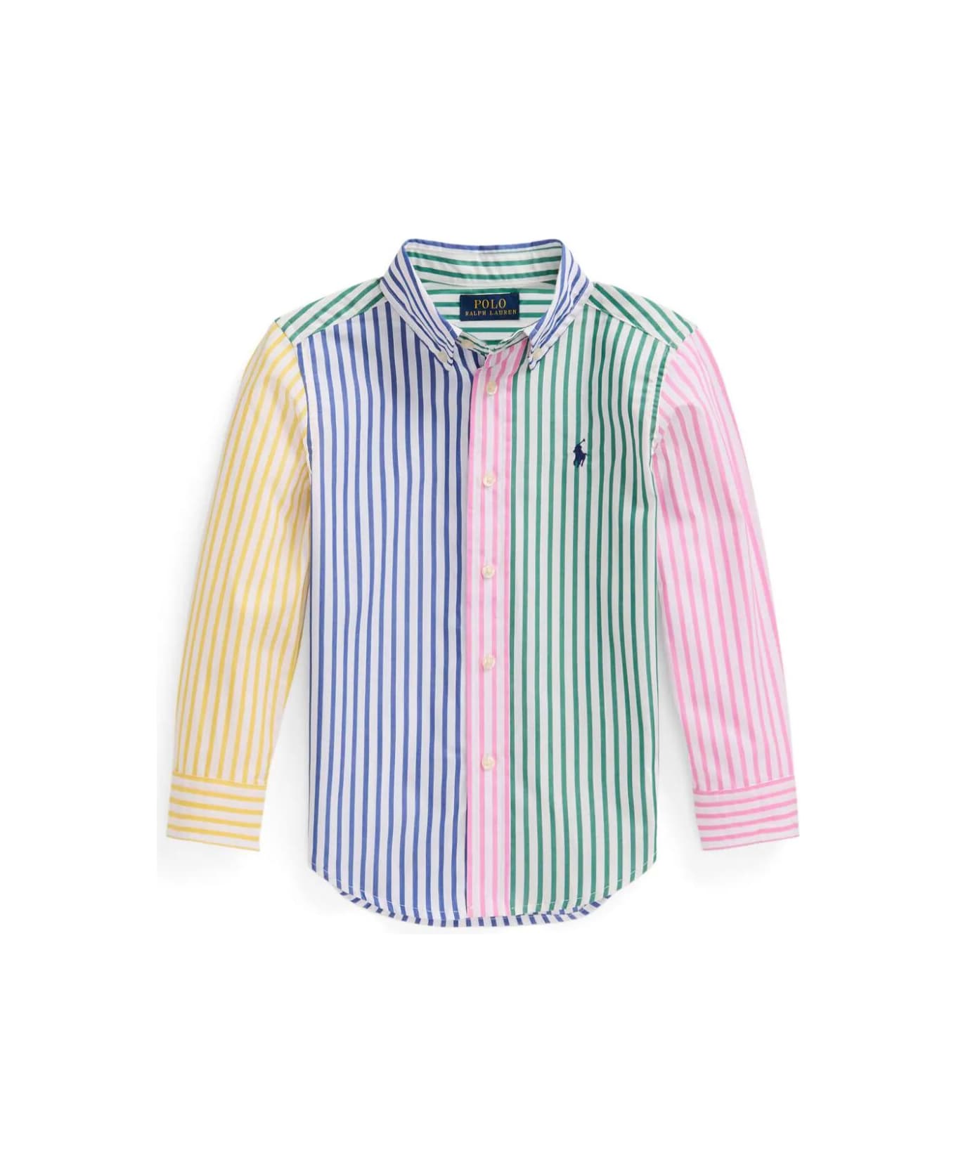 Polo Ralph Lauren Ls Bd Ppc Shirts Sport Shirt - Funshirt シャツ