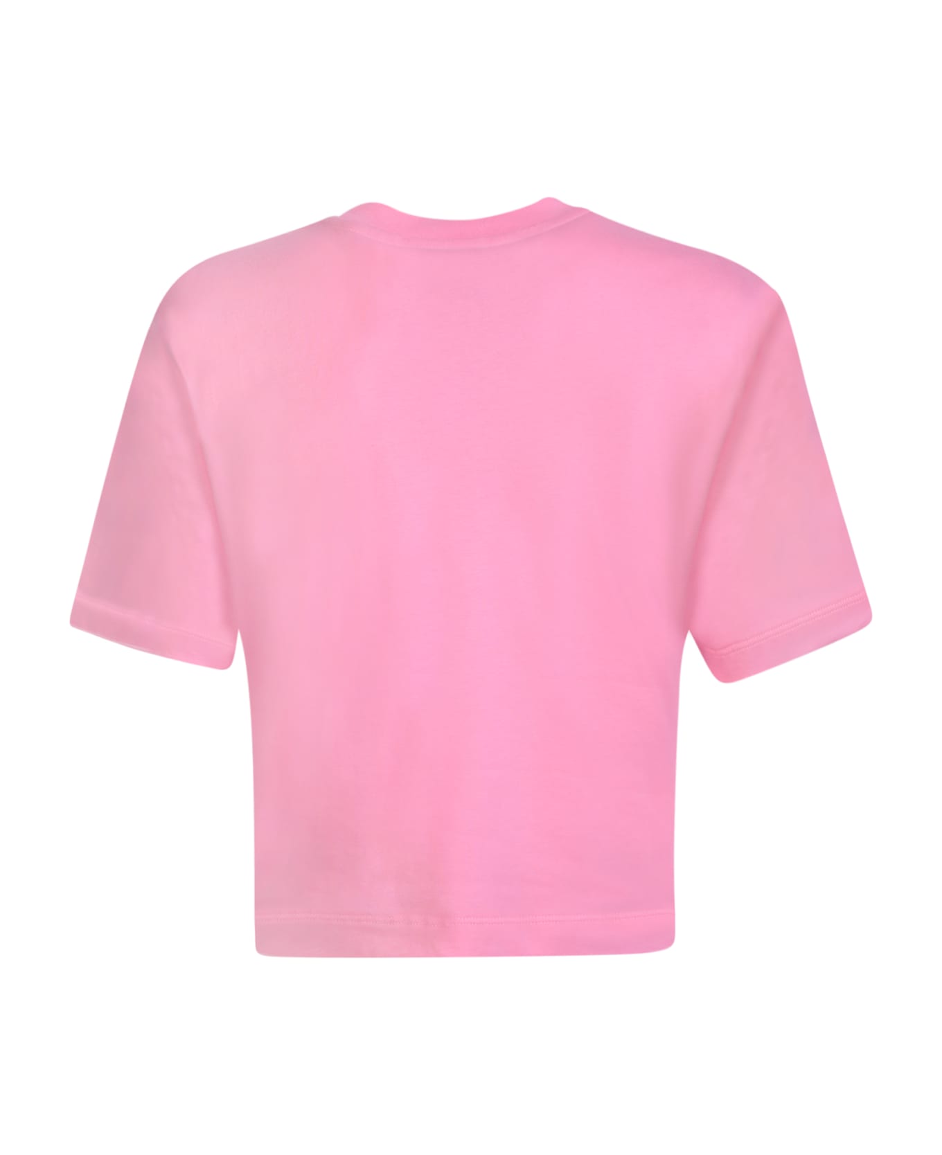 MSGM Graphic Logo Pink T-shirt - Pink