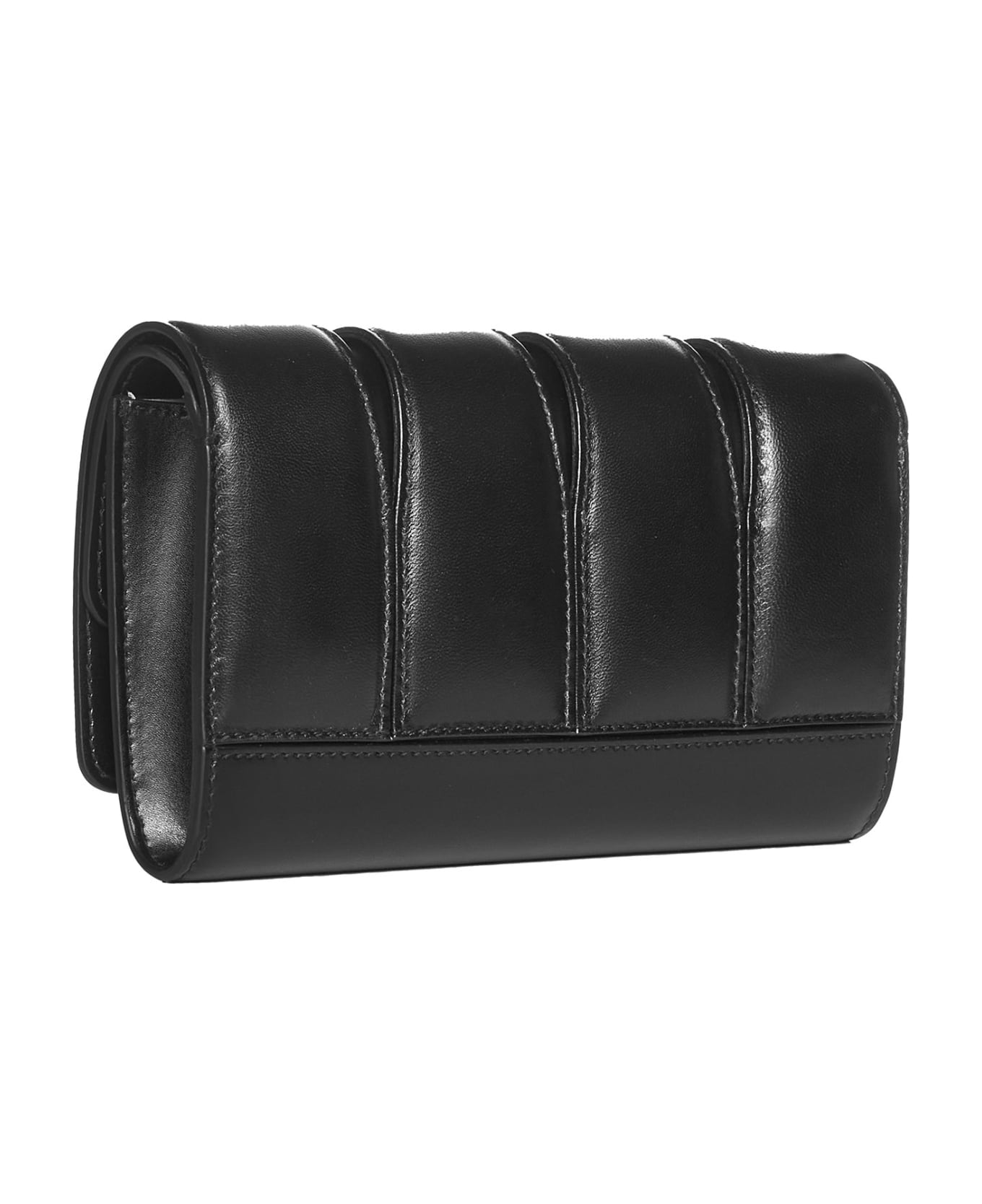 Alexander McQueen Slash Shoulder Bag - Black クラッチバッグ