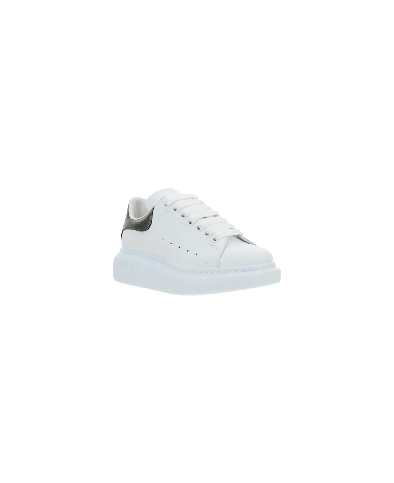 Alexander McQueen Sneakers - White/blk Pearl