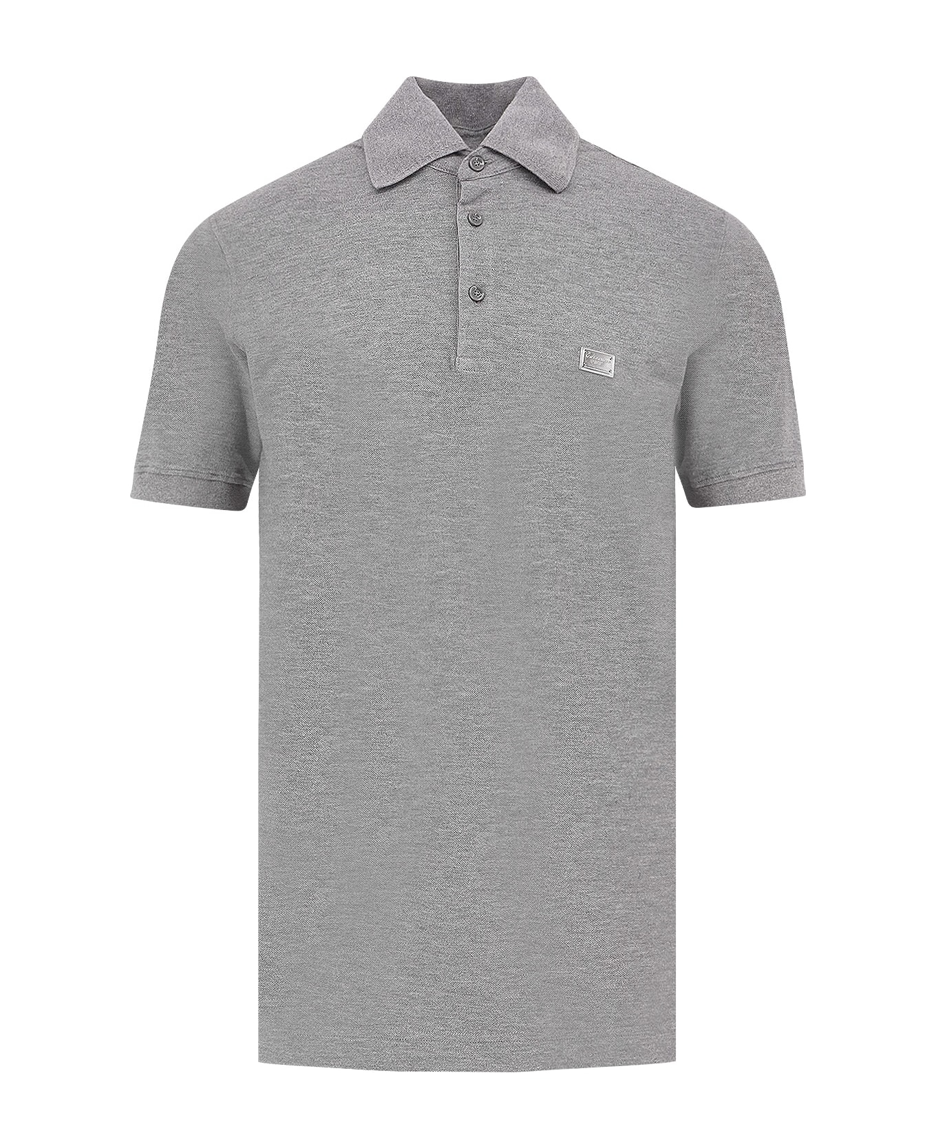 Dolce 
Gabbana Polo Shirt - Grey