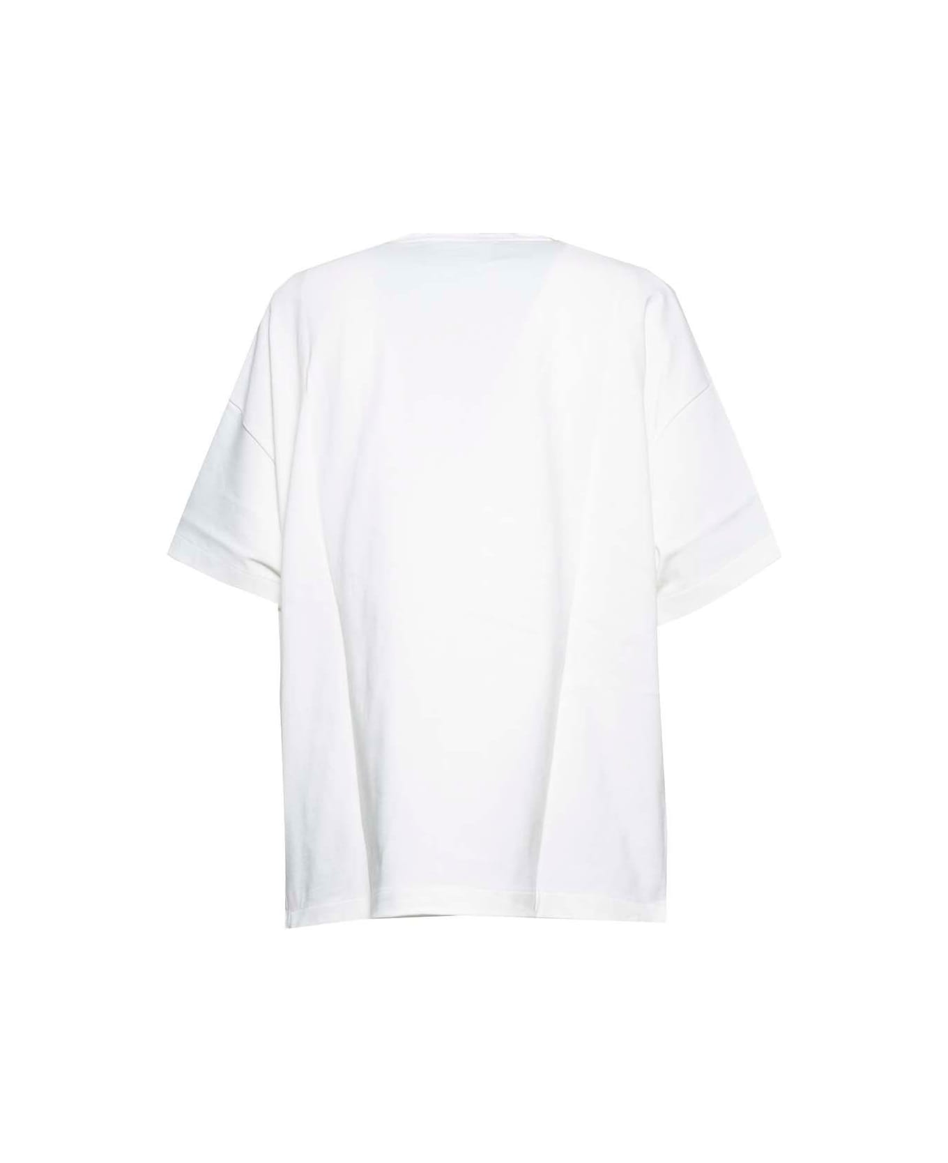 Jil Sander Patterned Pocket Short-sleeved T-shirt - Natural