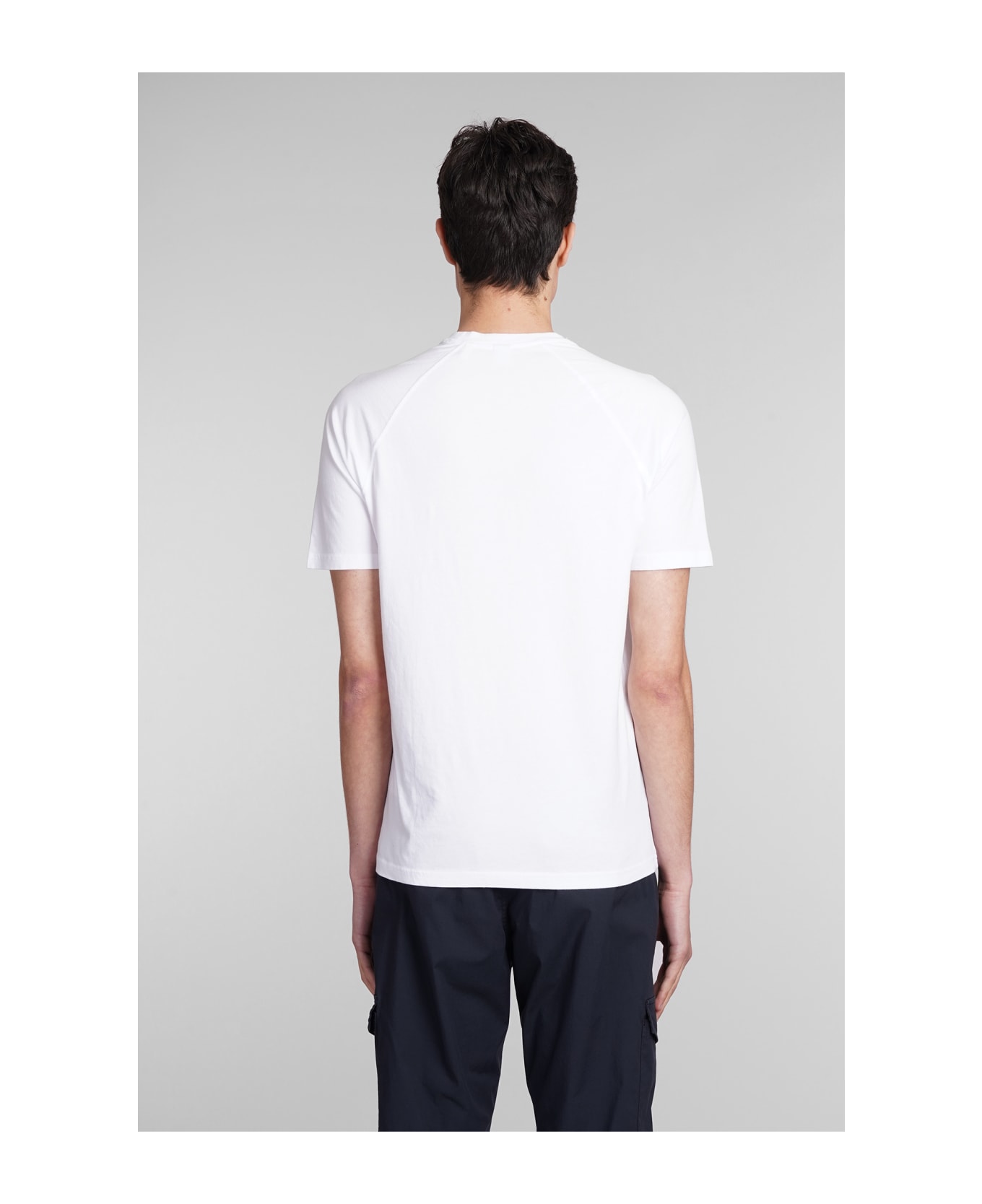 Aspesi T-shirt Ay28 T-shirt In White Cotton - white