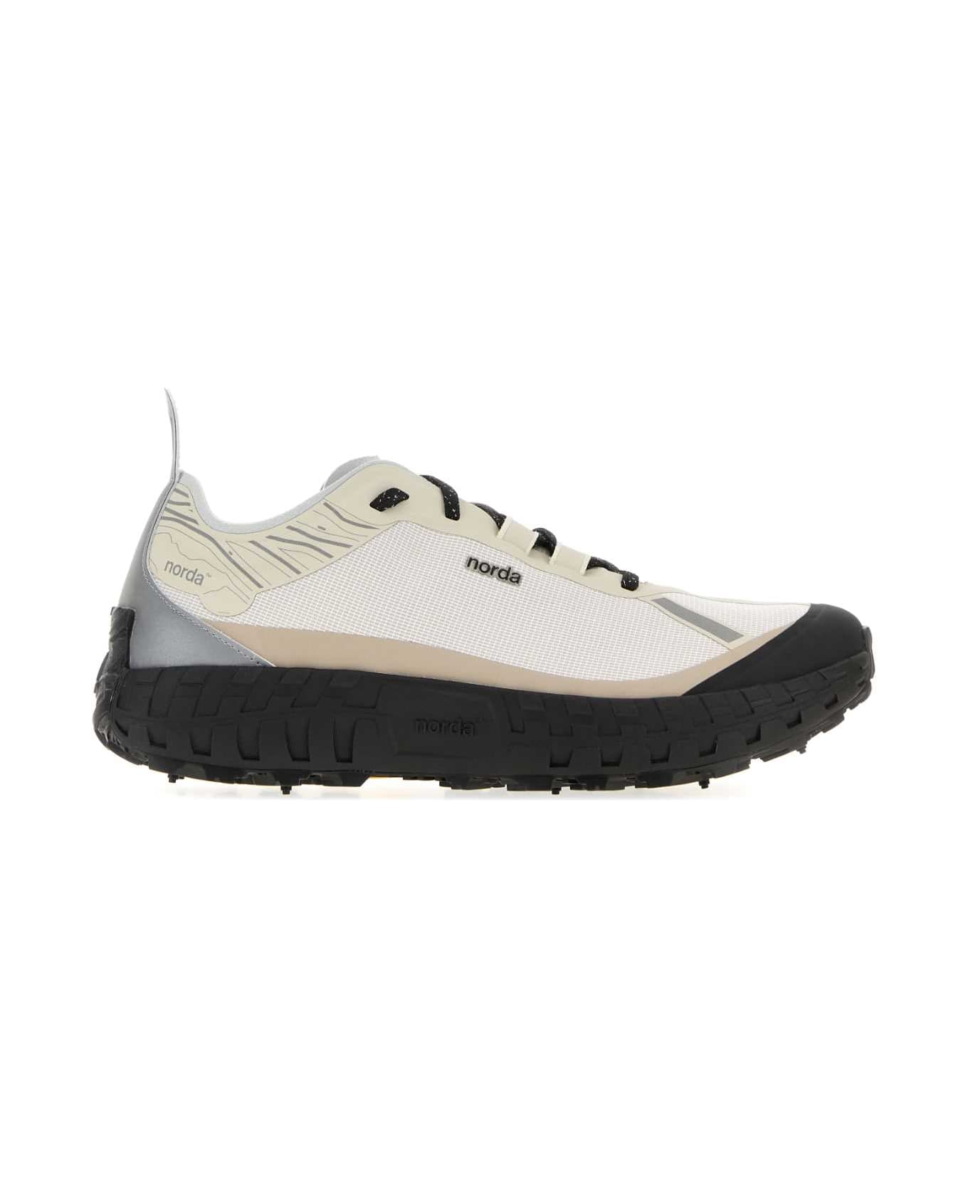 Norda Multicolor Canvas 001a Sneakers - CINDER