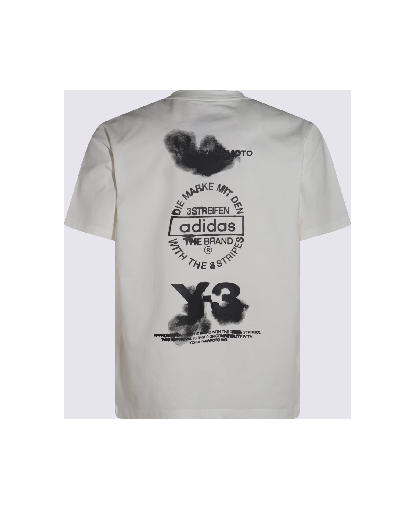 Y-3 White Cotton T-shirt - White
