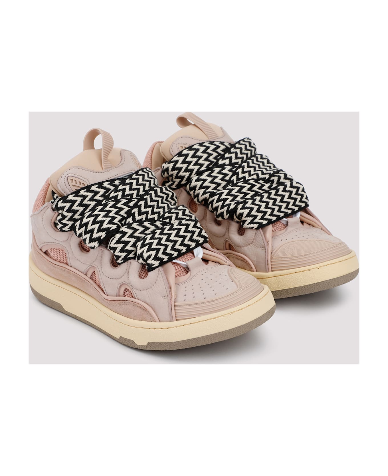 Lanvin Curb Sneakers - Pale Pink