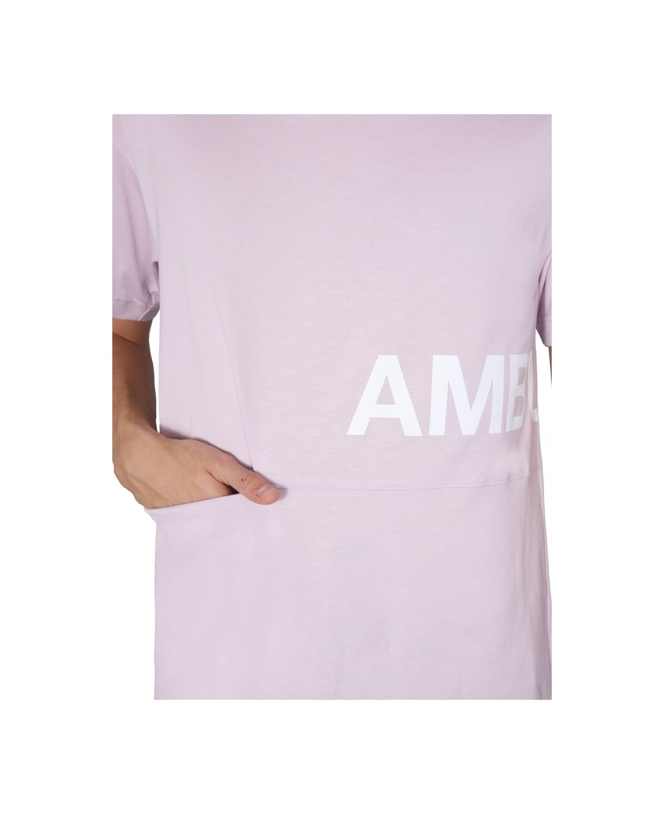 AMBUSH Round Neck Dress - PINK