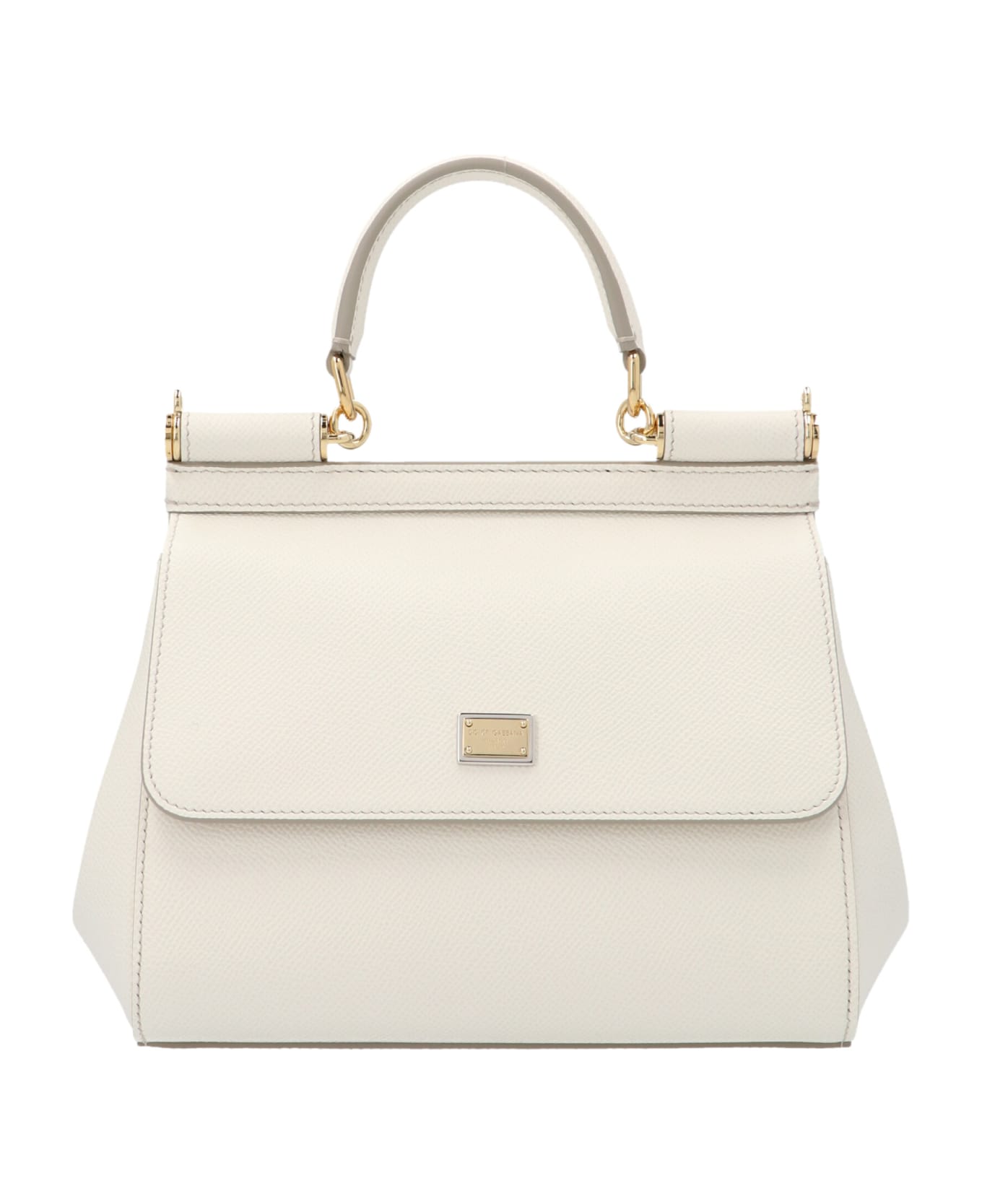 Dolce & Gabbana Sicily Handbag Mini - White
