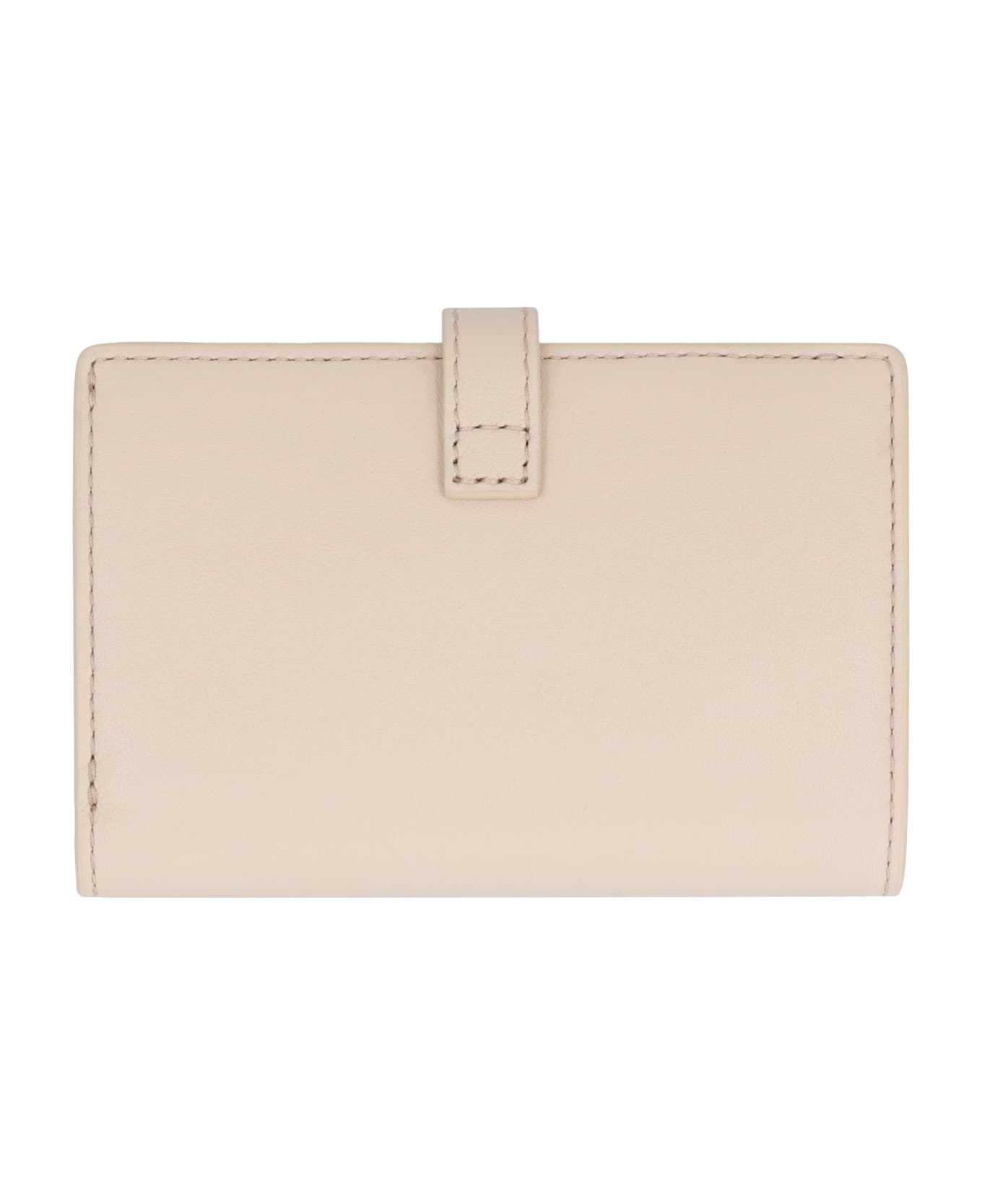 Furla Flow Leather Wallet - Beige