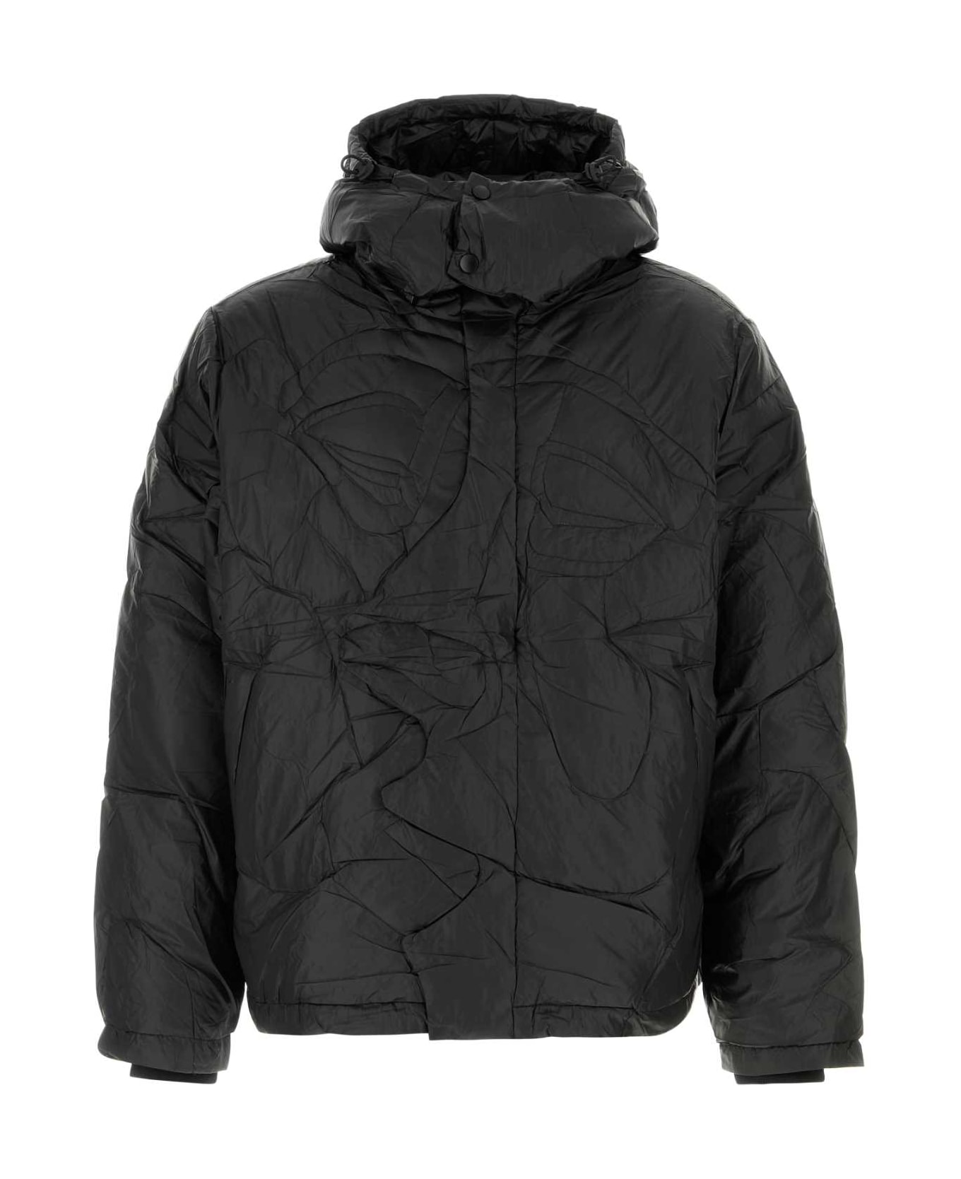 Kidsuper Black Polyester Down Jacket - BLACK