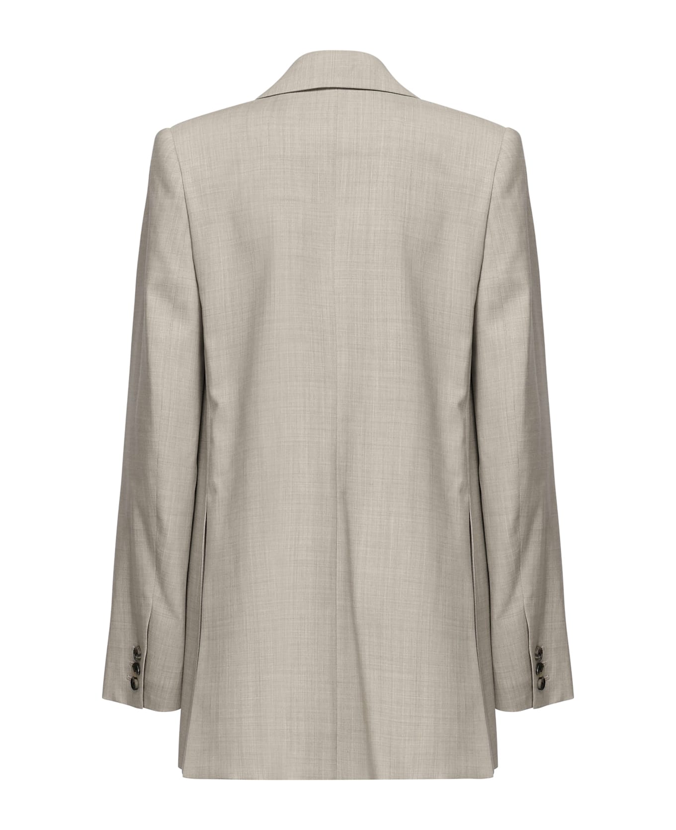 Loewe Wool Jacket - LIGHT BEIGE MELANGE
