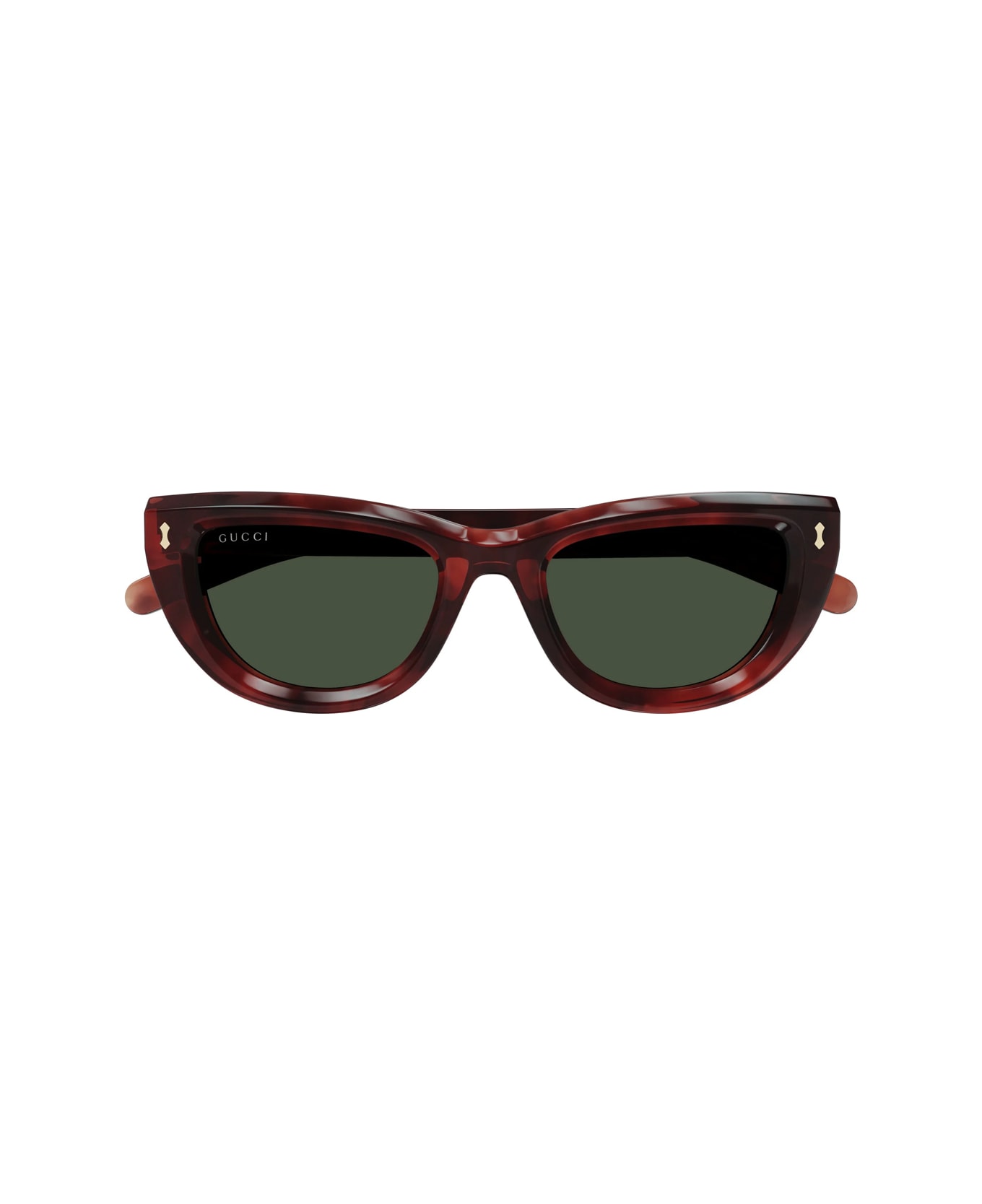 Gucci Eyewear Gucci Gg1521s Linea Rivets 002 Sunglasses - Marrone