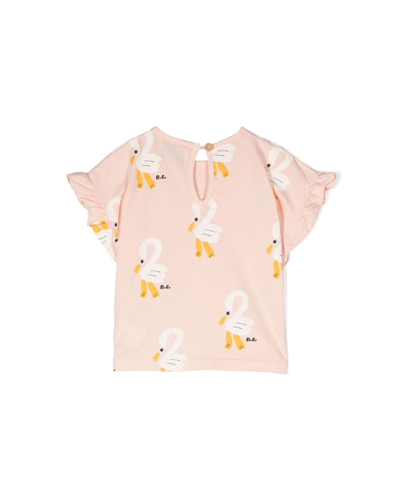 Bobo Choses Pelican All Over Ruffle T-shirt - Multi Tシャツ＆ポロシャツ