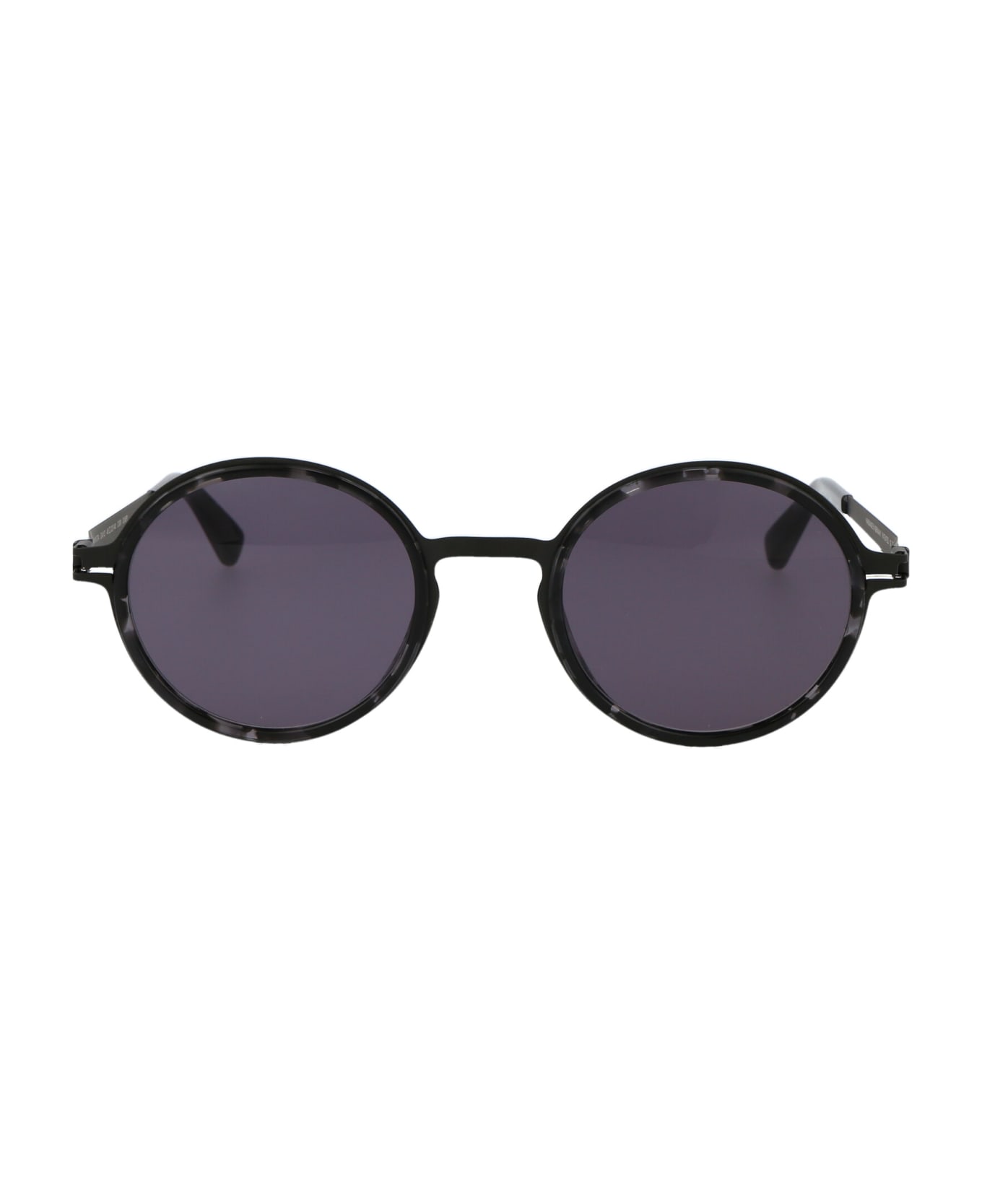 Mykita Dayo Sunglasses - 876 A50-Black/Black Havana Coolgrey Solid