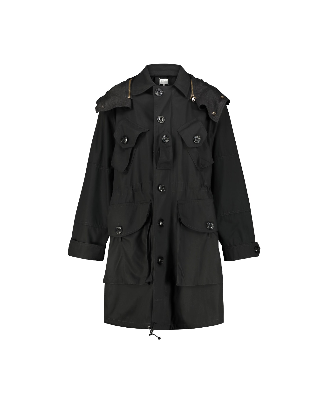 Maison Margiela Cotton Kaban - Black