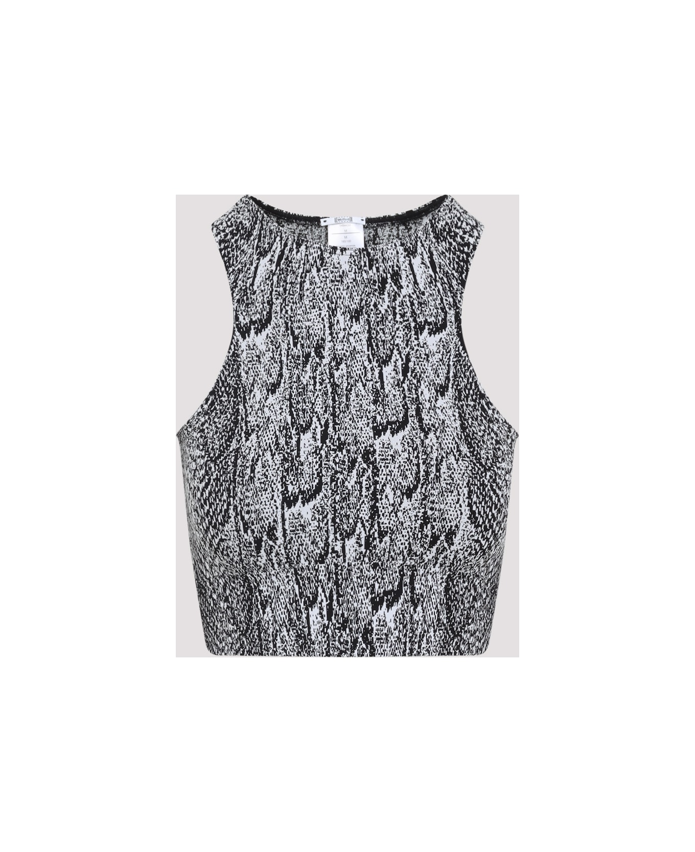 Wolford Seamless Python Top - White Black