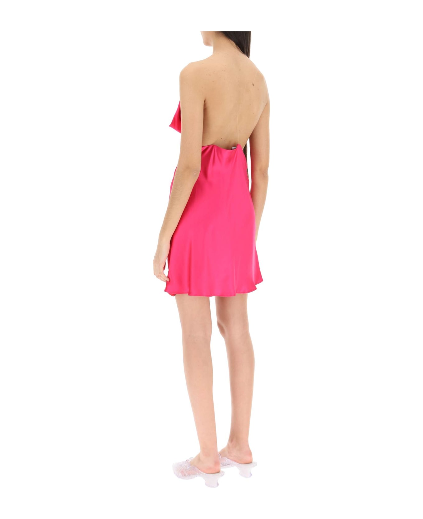 Y/Project Satin Slip Dress - FUSCHIA (Fuchsia) ワンピース＆ドレス