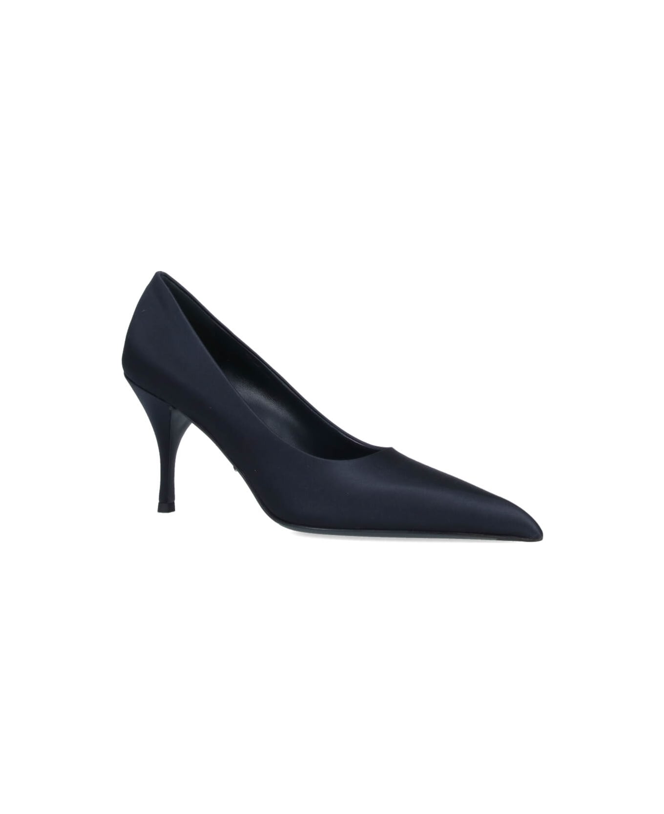 Prada Pumps With Logo - Blue