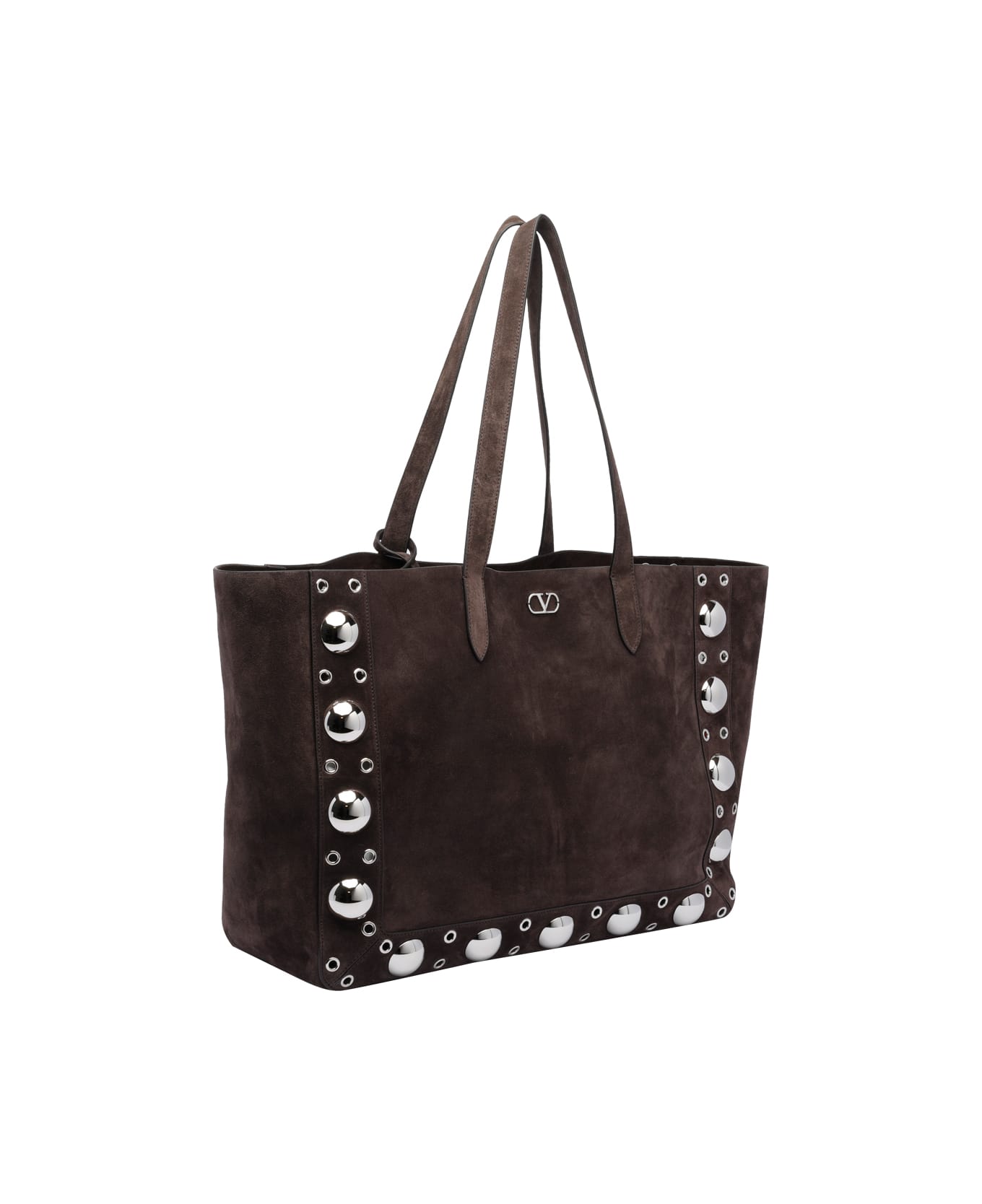 Valentino Garavani Big Nellcote Shopping Bag - Brown