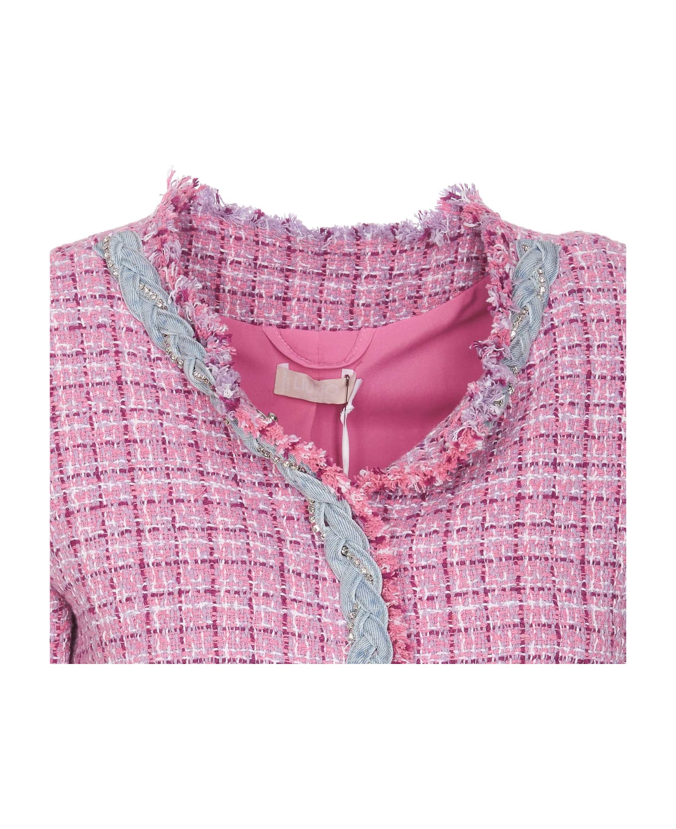 Liu-Jo Boucle' Jacket - Pink ブレザー