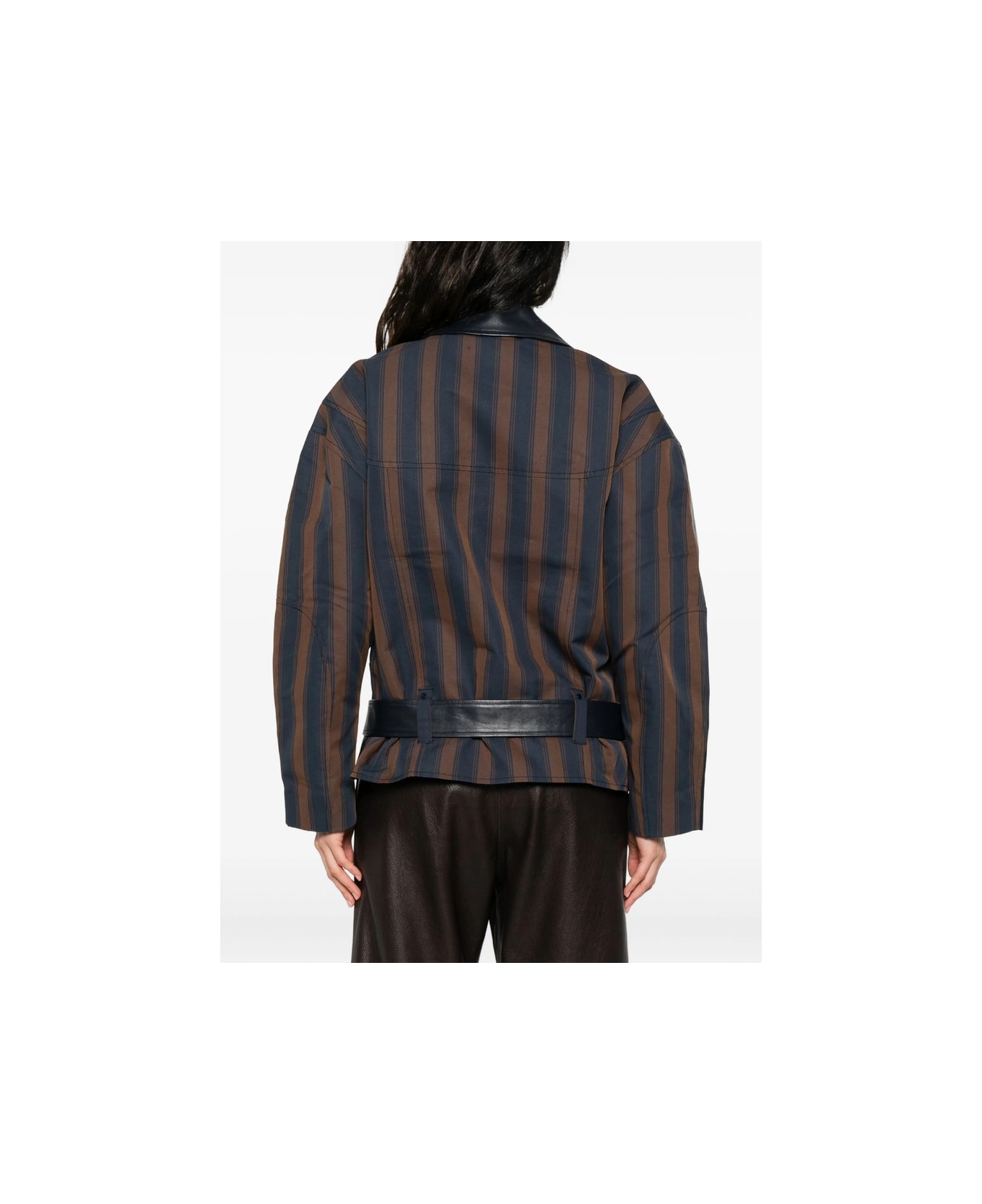 Stine Goya Outerwear - BLUE/BROWN