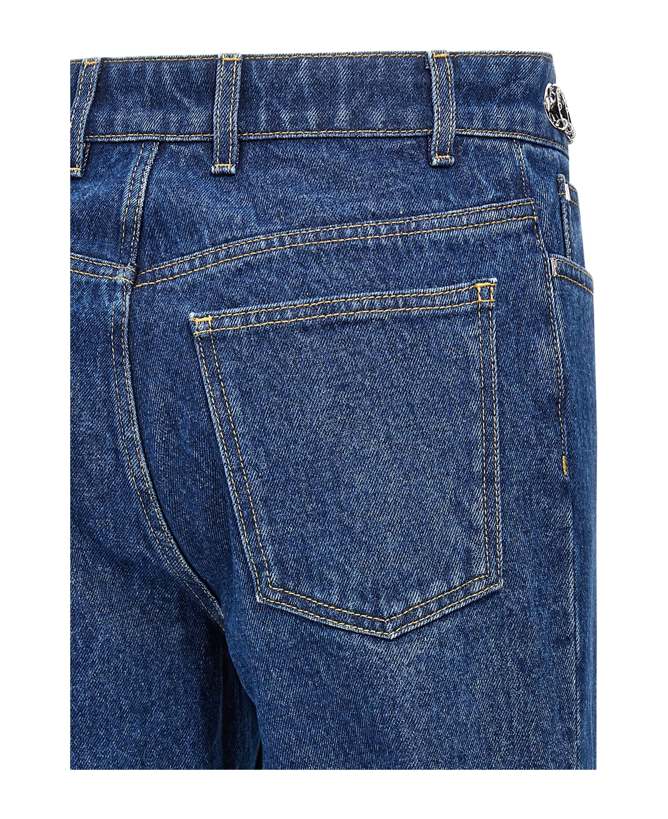 Paco Rabanne Floppy Jeans - Blue