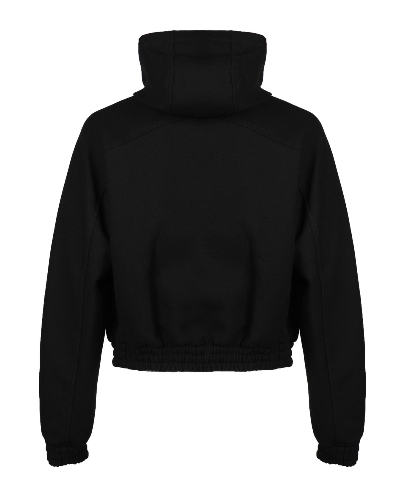 Bottega Veneta Drawstrings & Hood Jacket - Black