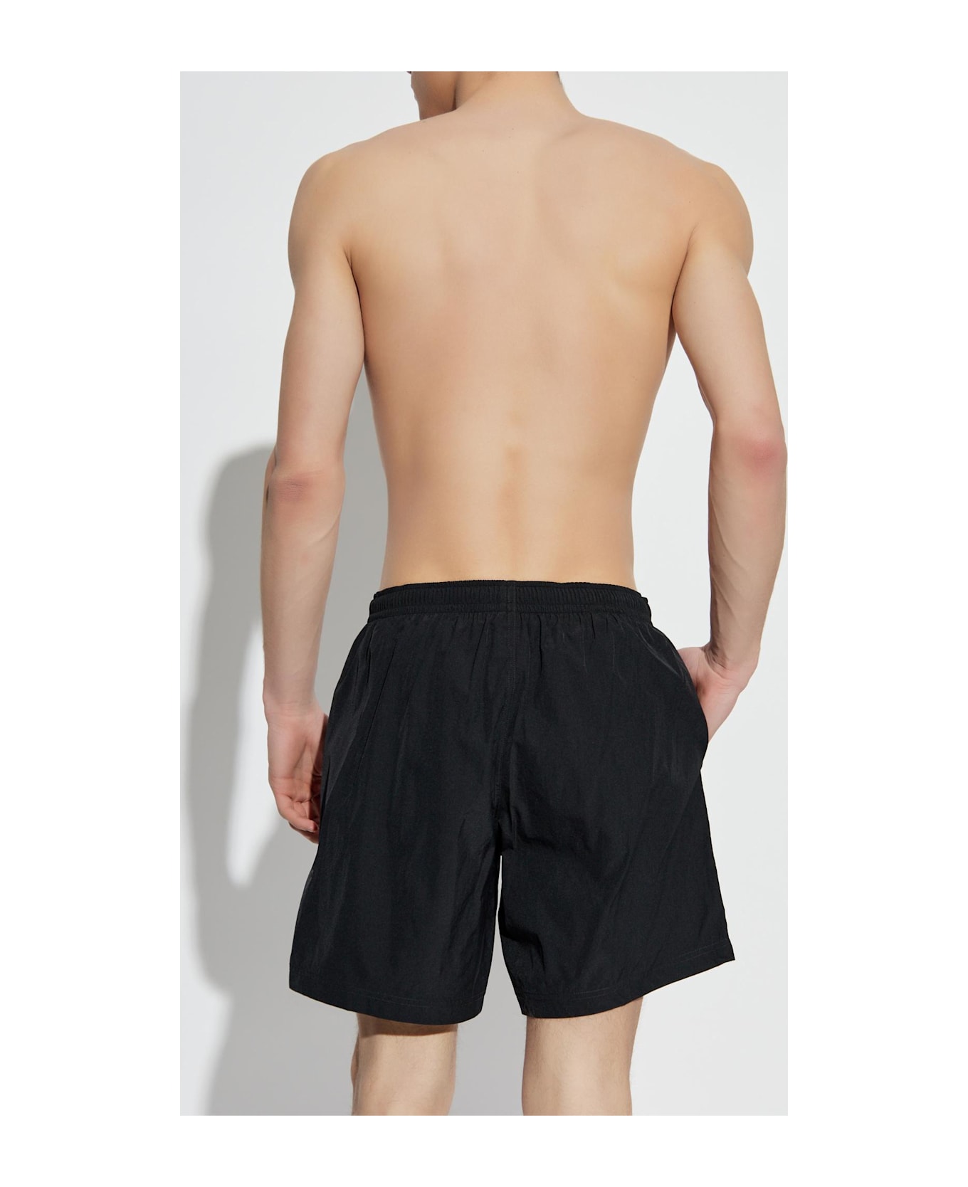 Alexander McQueen Swim Trunks - BLACK