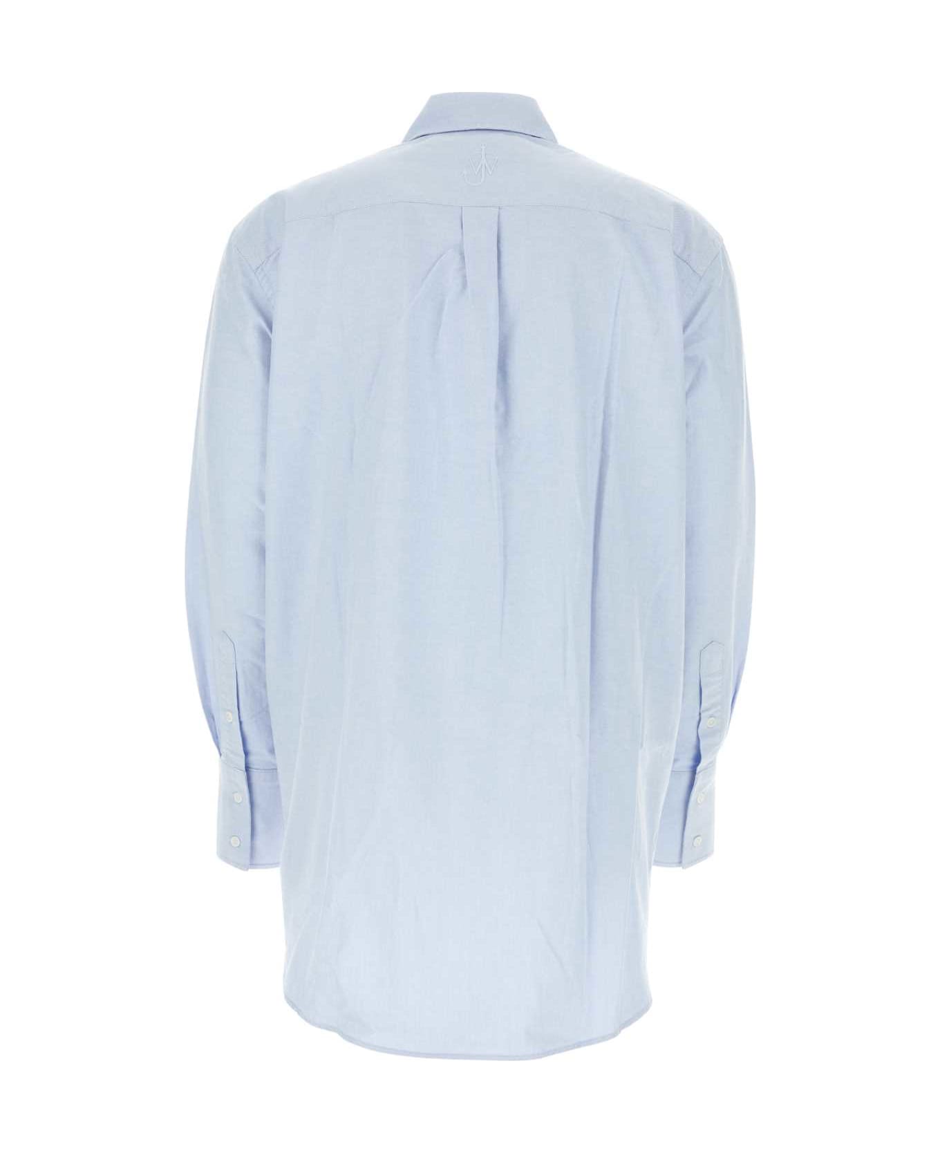 J.W. Anderson Light Blue Oxford Oversize Shirt - LIGHTBLUE