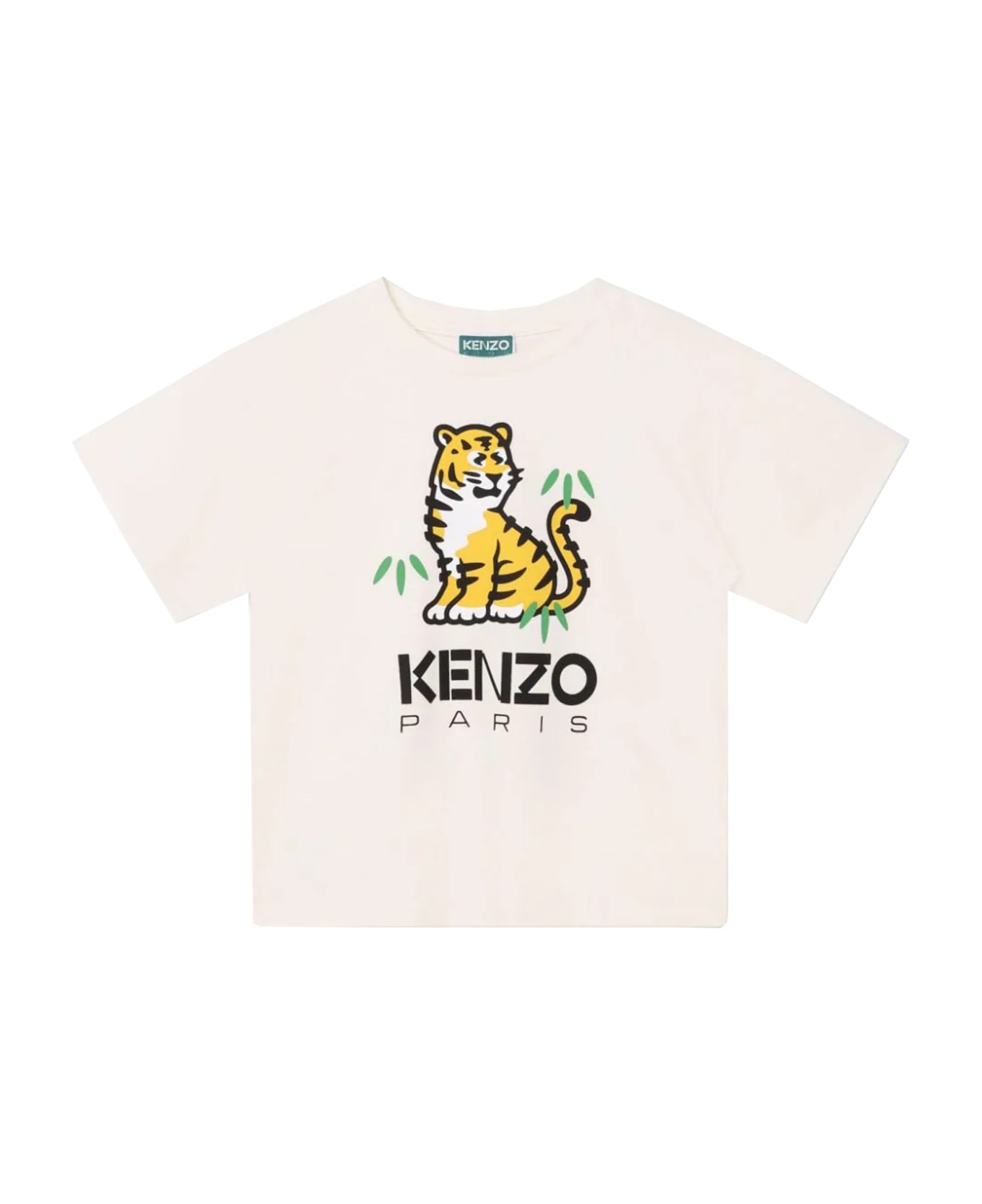 Kenzo Kids Cotton T-shirt - White