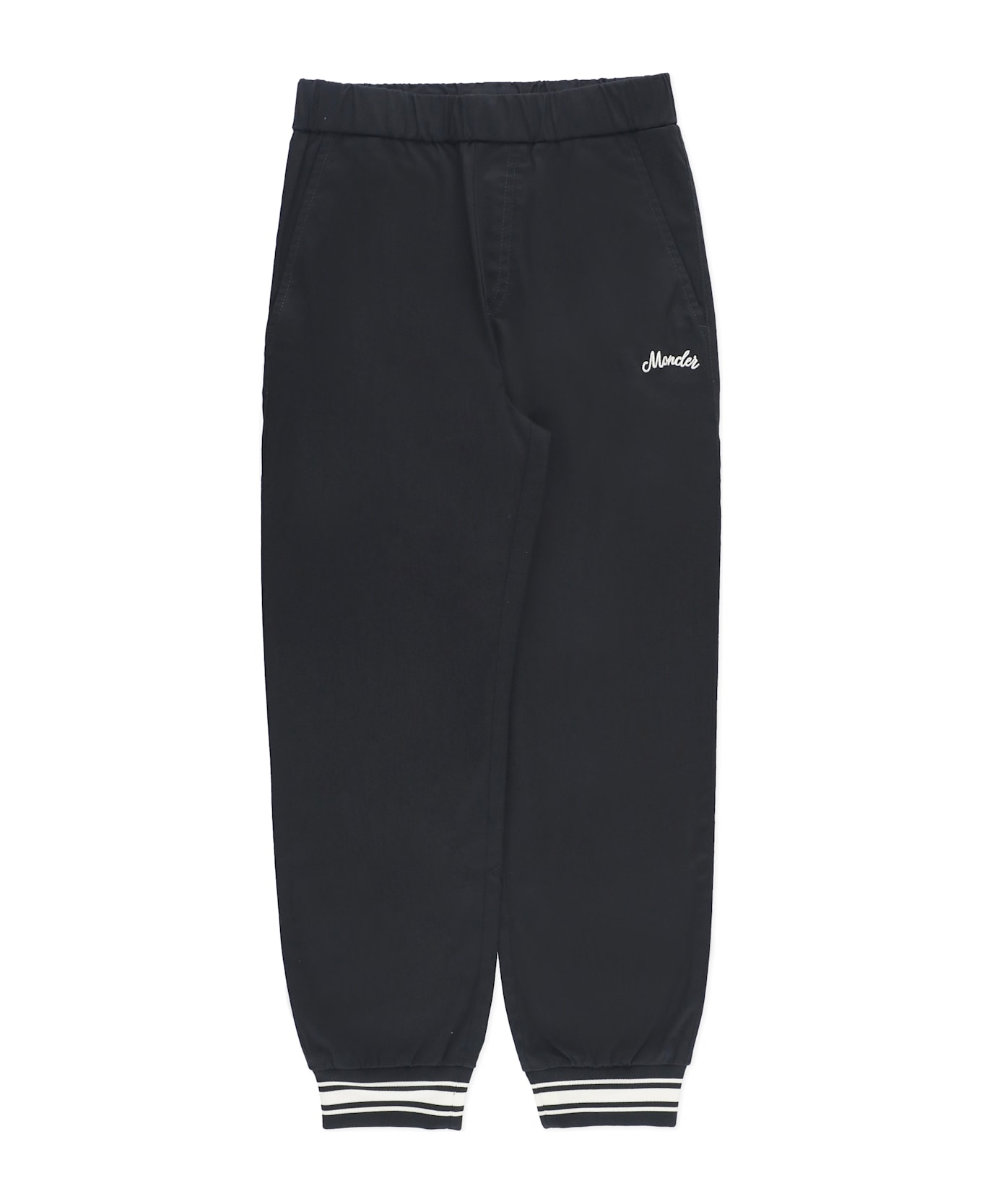 Moncler Logoed Pants - Black