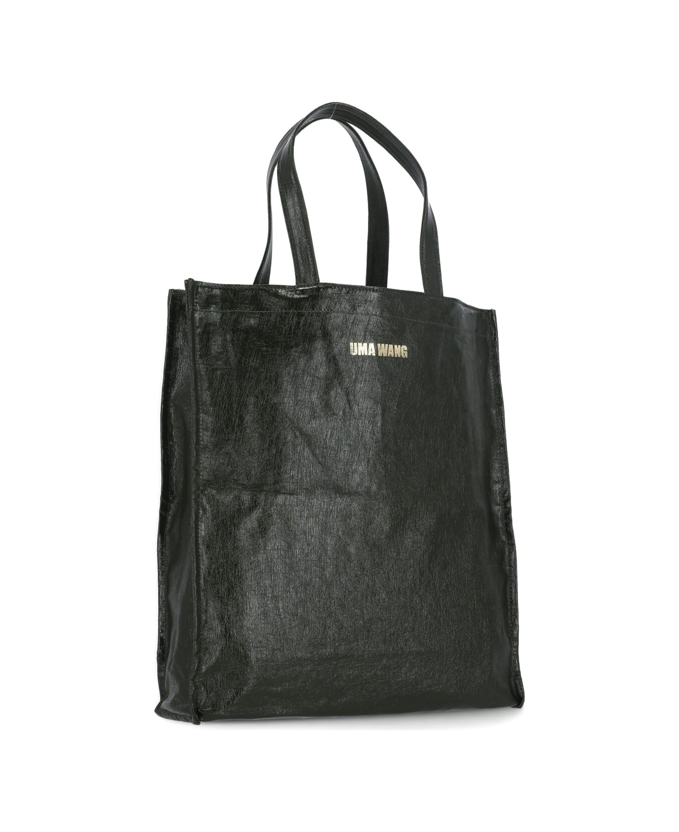 Uma Wang Small Canv Shoppinh Bag - BROWN