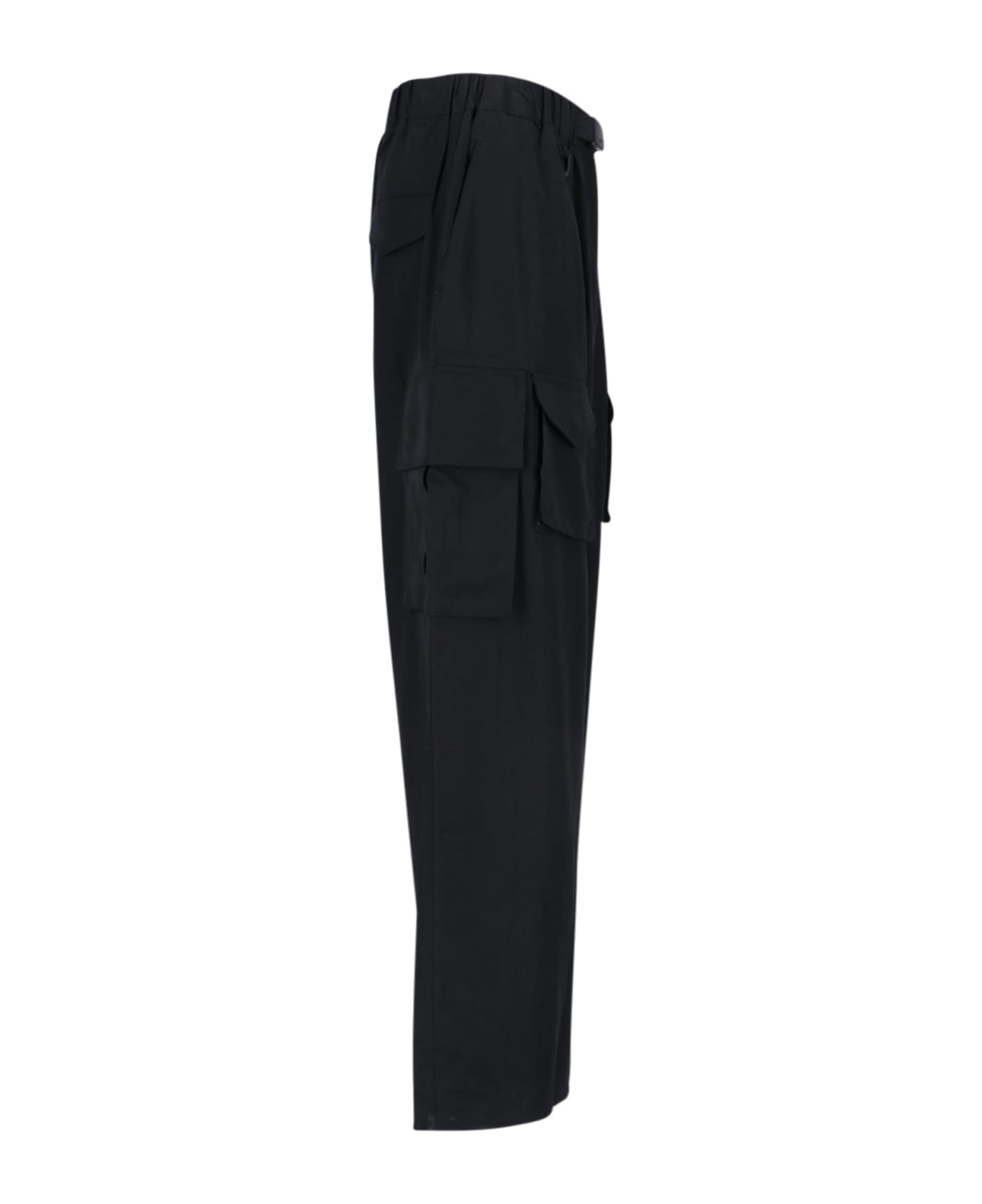 Y-3 'pn' Cargo Pants - Black