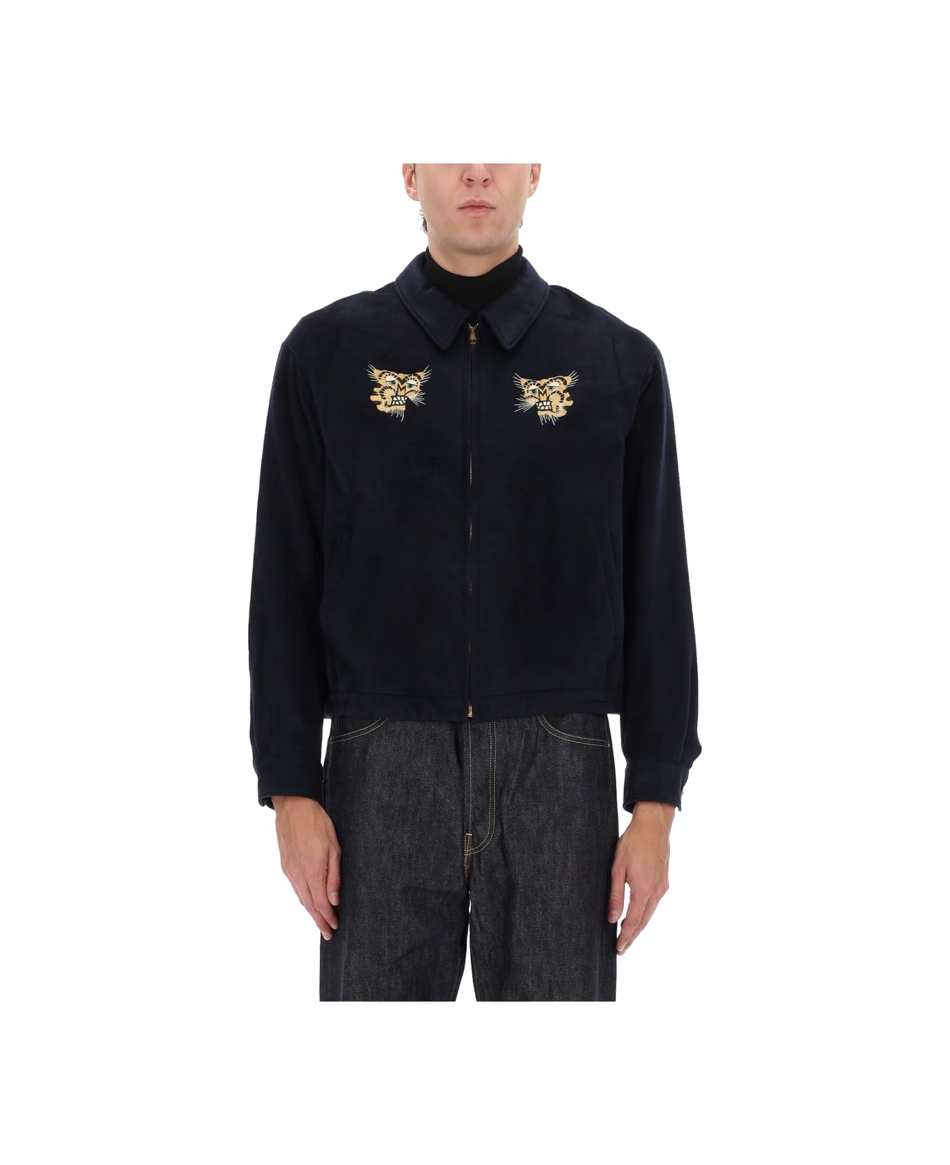 Visvim "norad Blouson" Jacket - BLUE