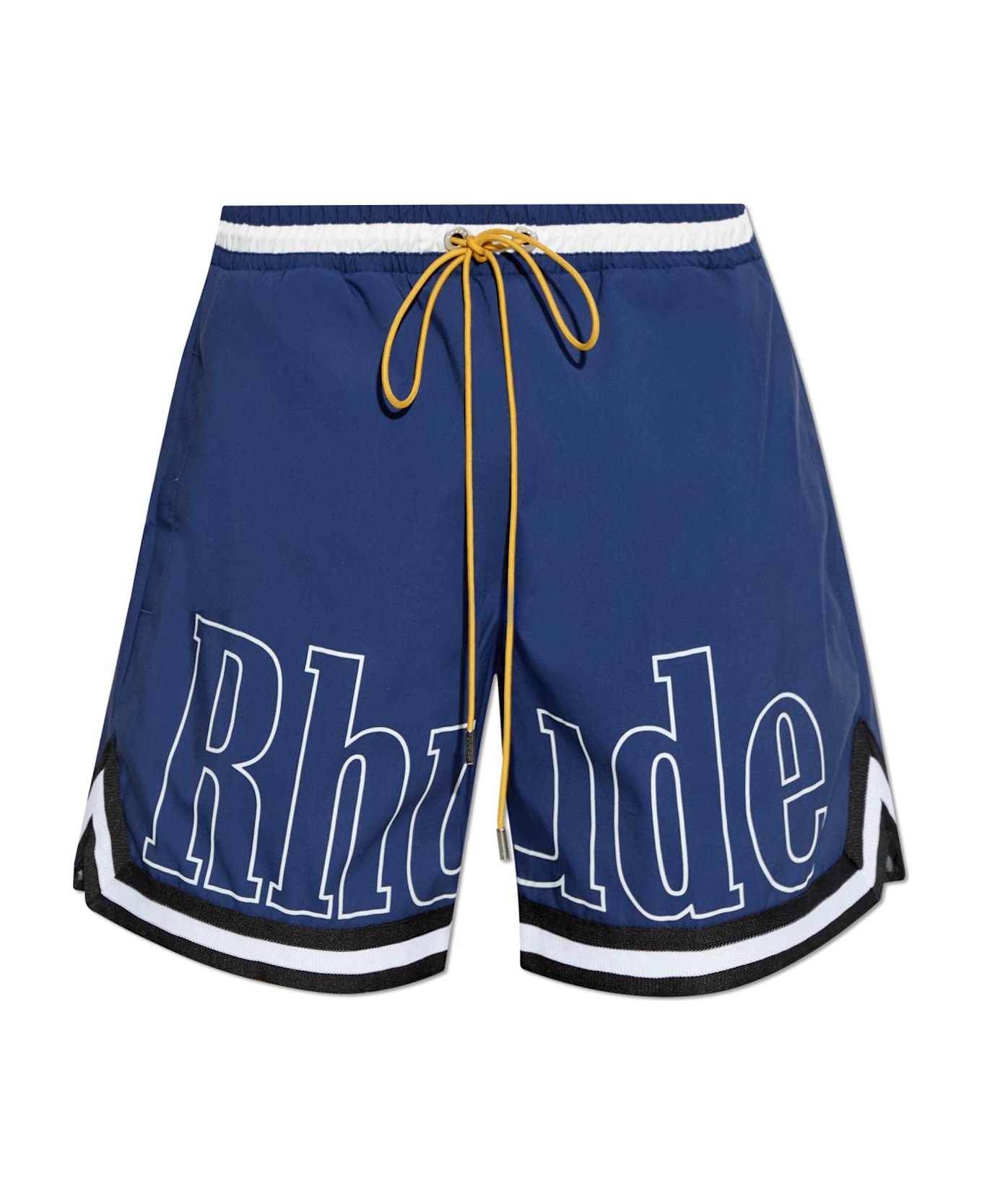 Rhude Logo Shorts - Blu