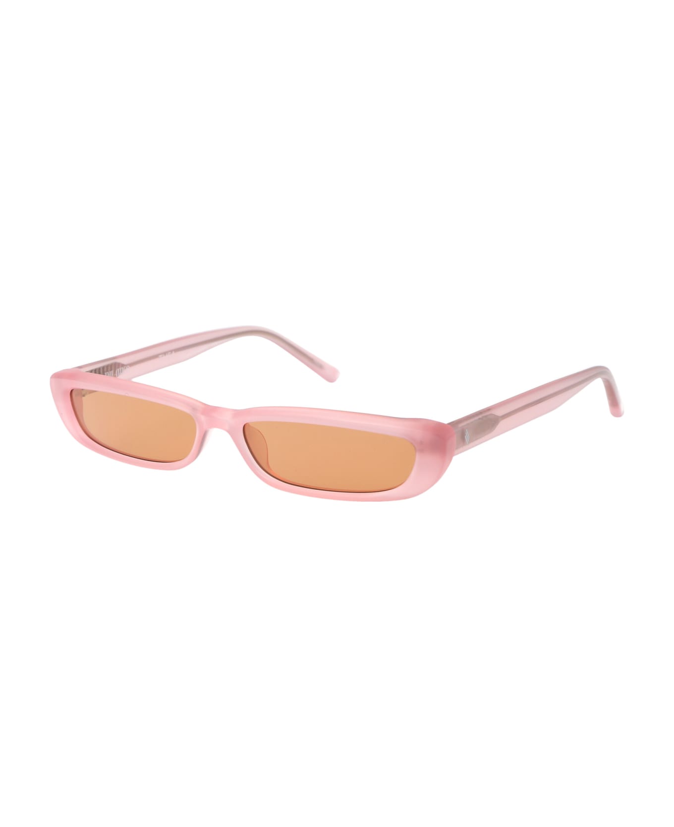 The Attico Thea Sunglasses - PINK/SILVER/PINK