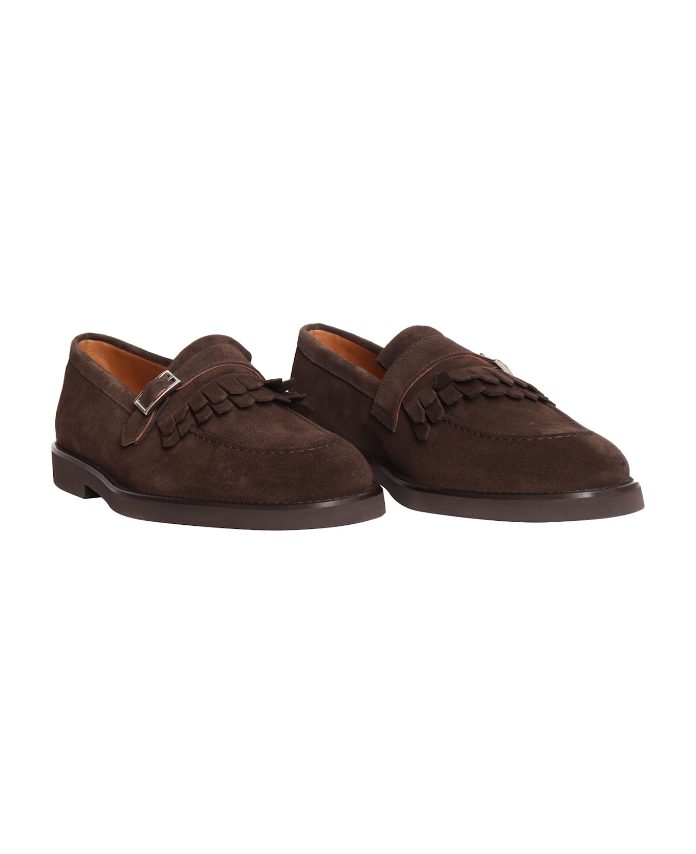 Doucal's Shangai Adler Loafers - BROWN