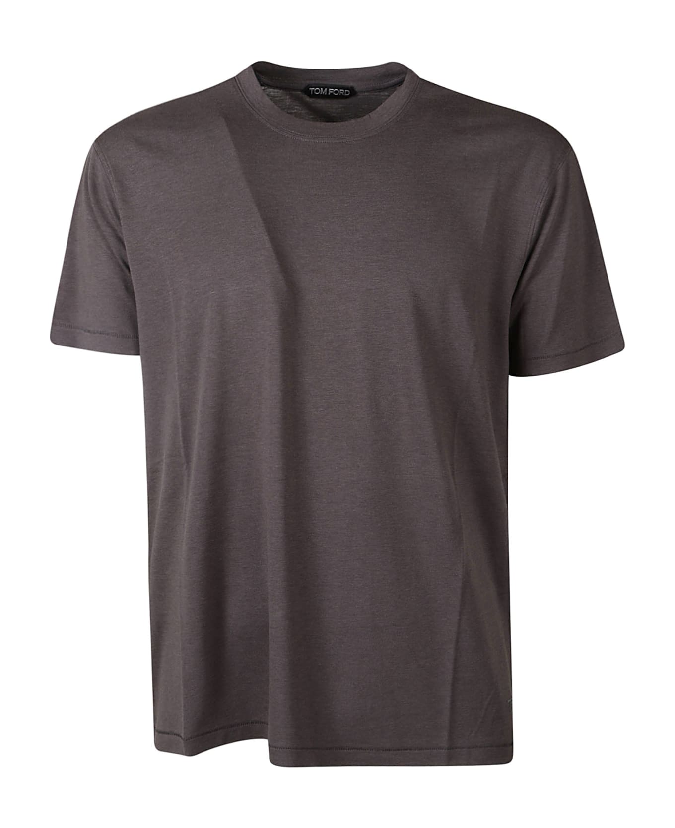 Tom Ford Round Neck T-shirt - Anthracite