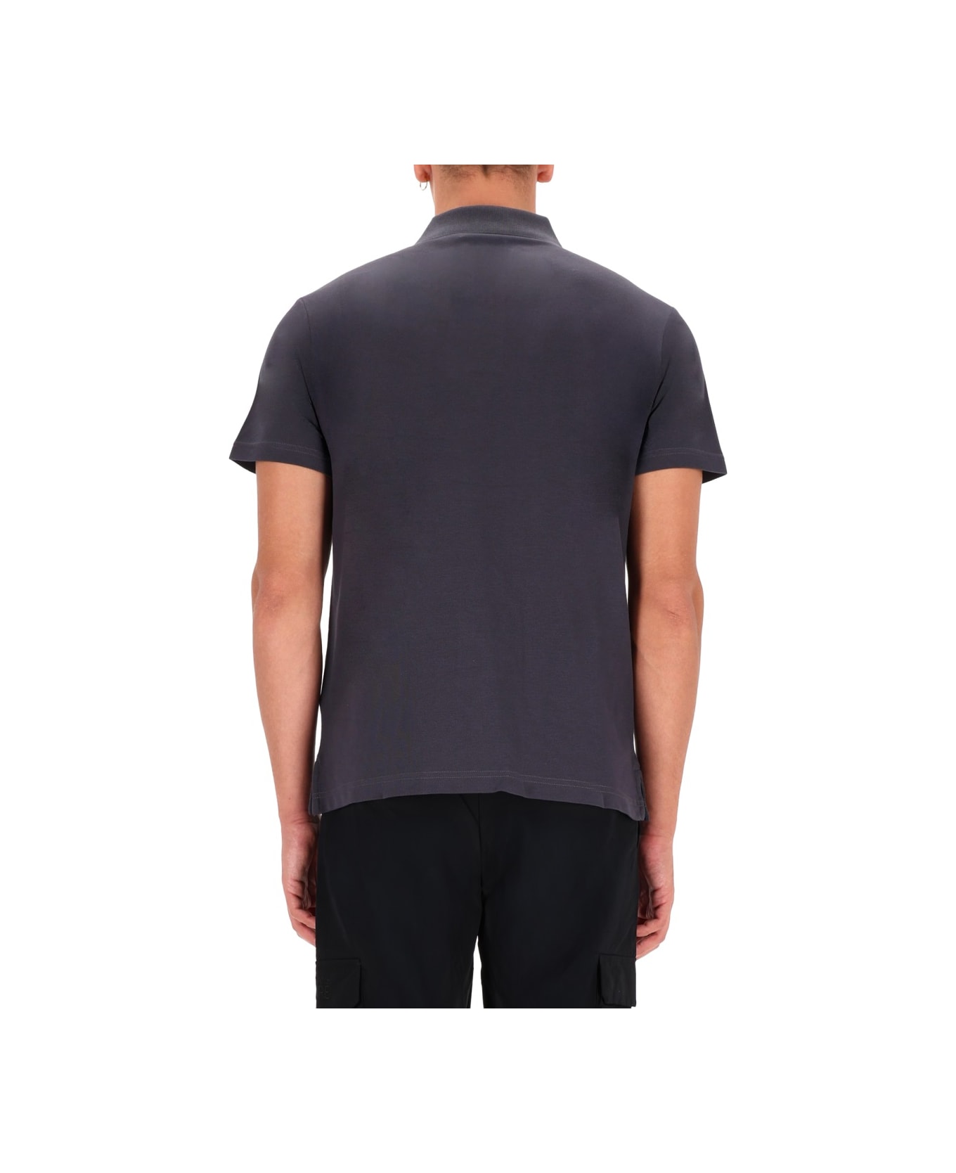 Versace Jeans Couture Polo With Logo - GREY
