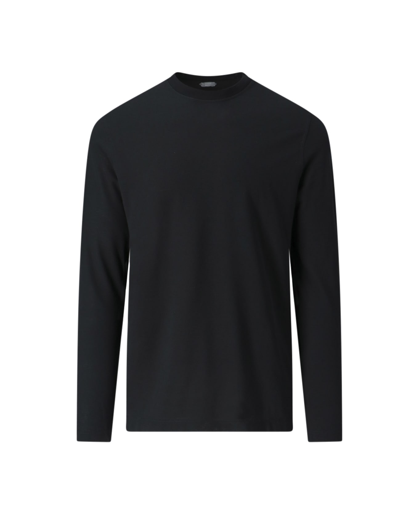 Zanone Basic T-shirt - Black  