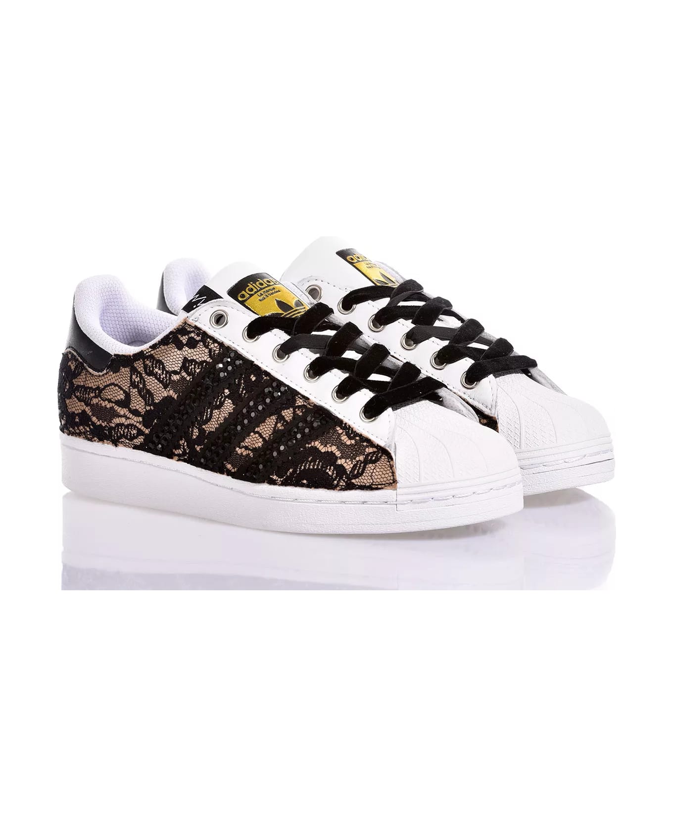 Mimanera Adidas Superstar Black Lace