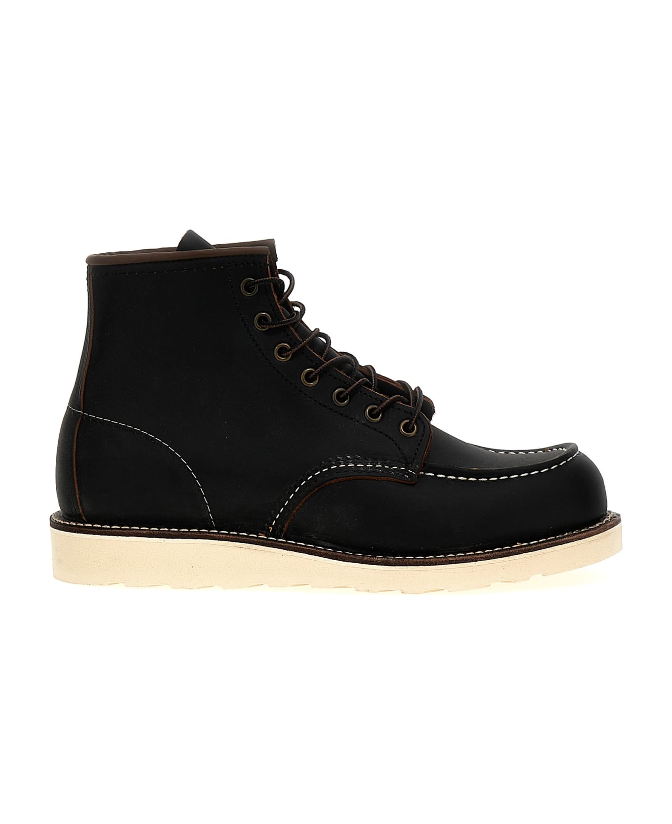 Red Wing 'classic Moc' Ankle Boots - Black  