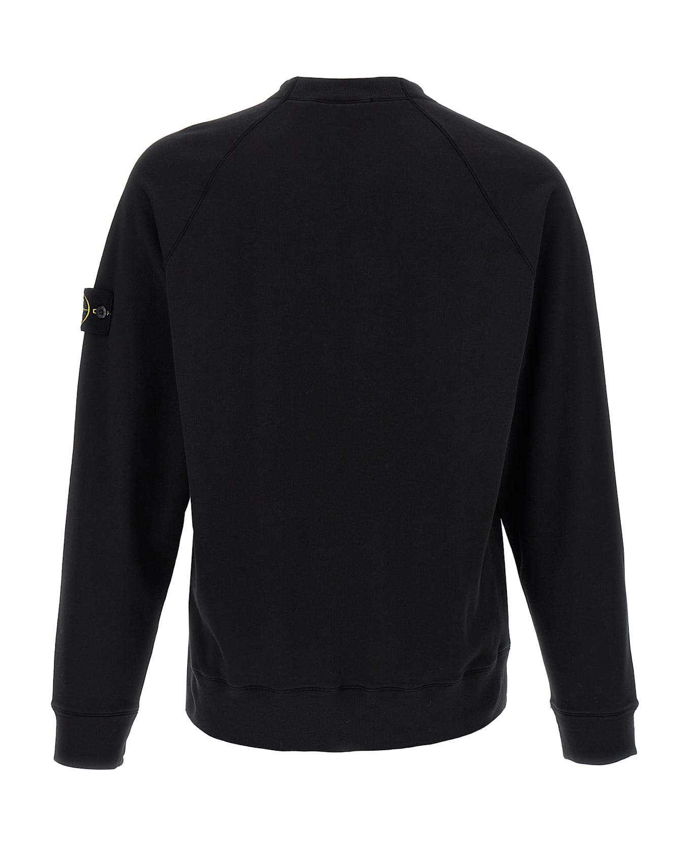 Stone Island Light Cotton Sweatshirt - Black
