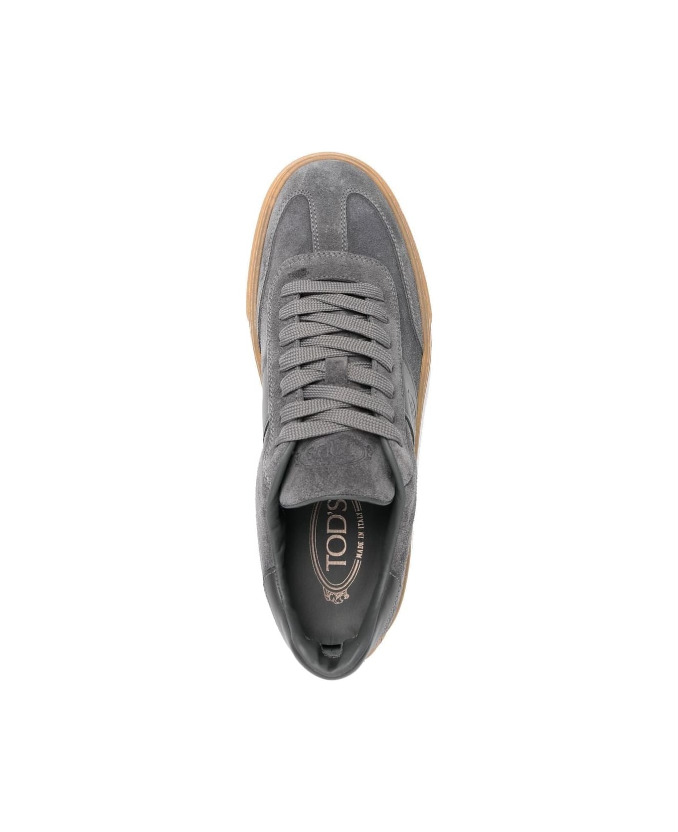 Tod's 03e Casual Lace Up Shoes - Tar