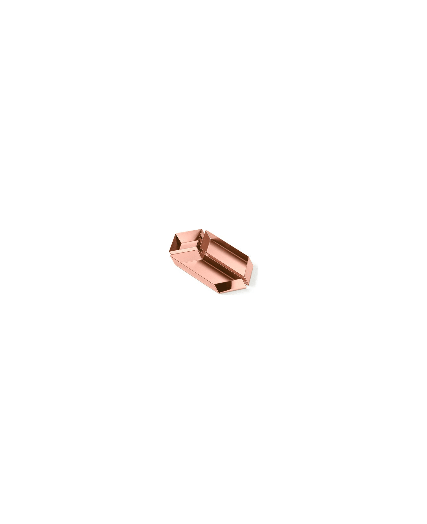 Ghidini 1961 Axonometry - Small Paralelepiped Rose Gold - Rose gold