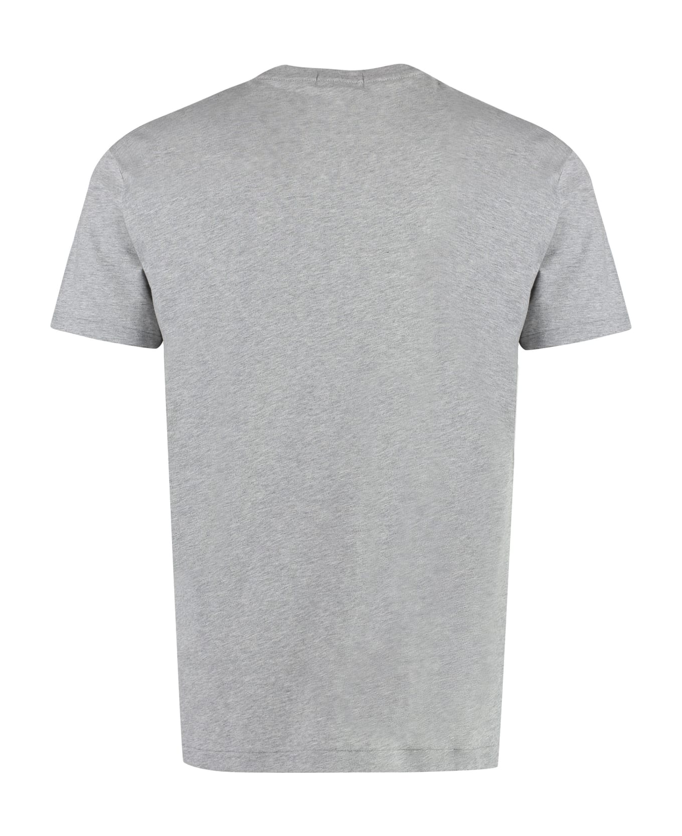 Ralph Lauren Logo Print Regular T-shirt - Grey