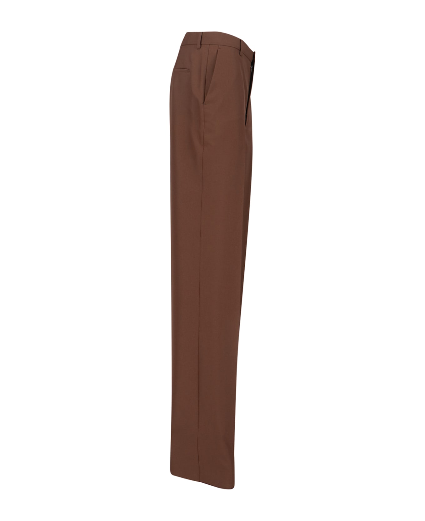 Gucci Straight Pants - Brown